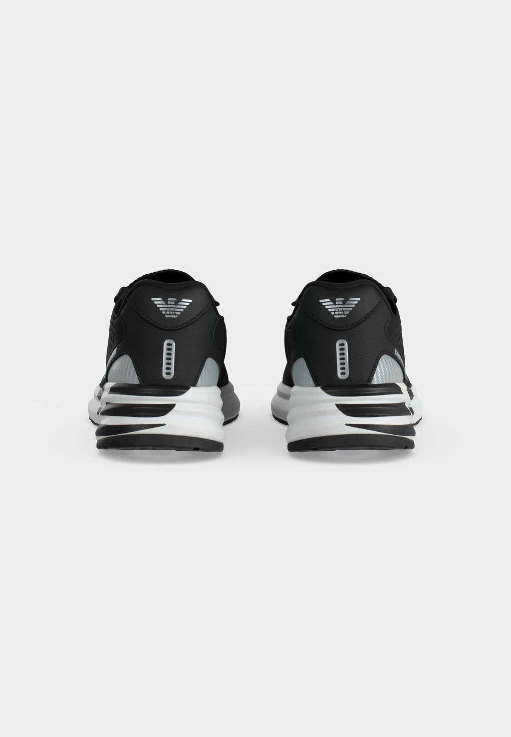 CRUSHER UNISEX - Trainers - black/silver-coloured