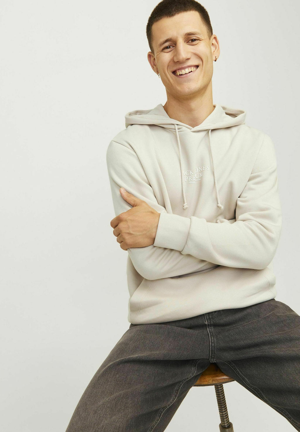 Logo - Hoodie - moonbeam