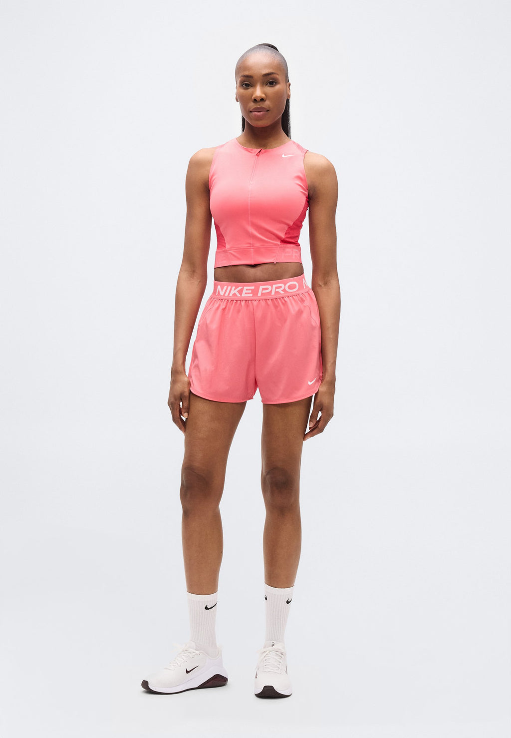 TANK - Top - sea coral/bleached coral/white