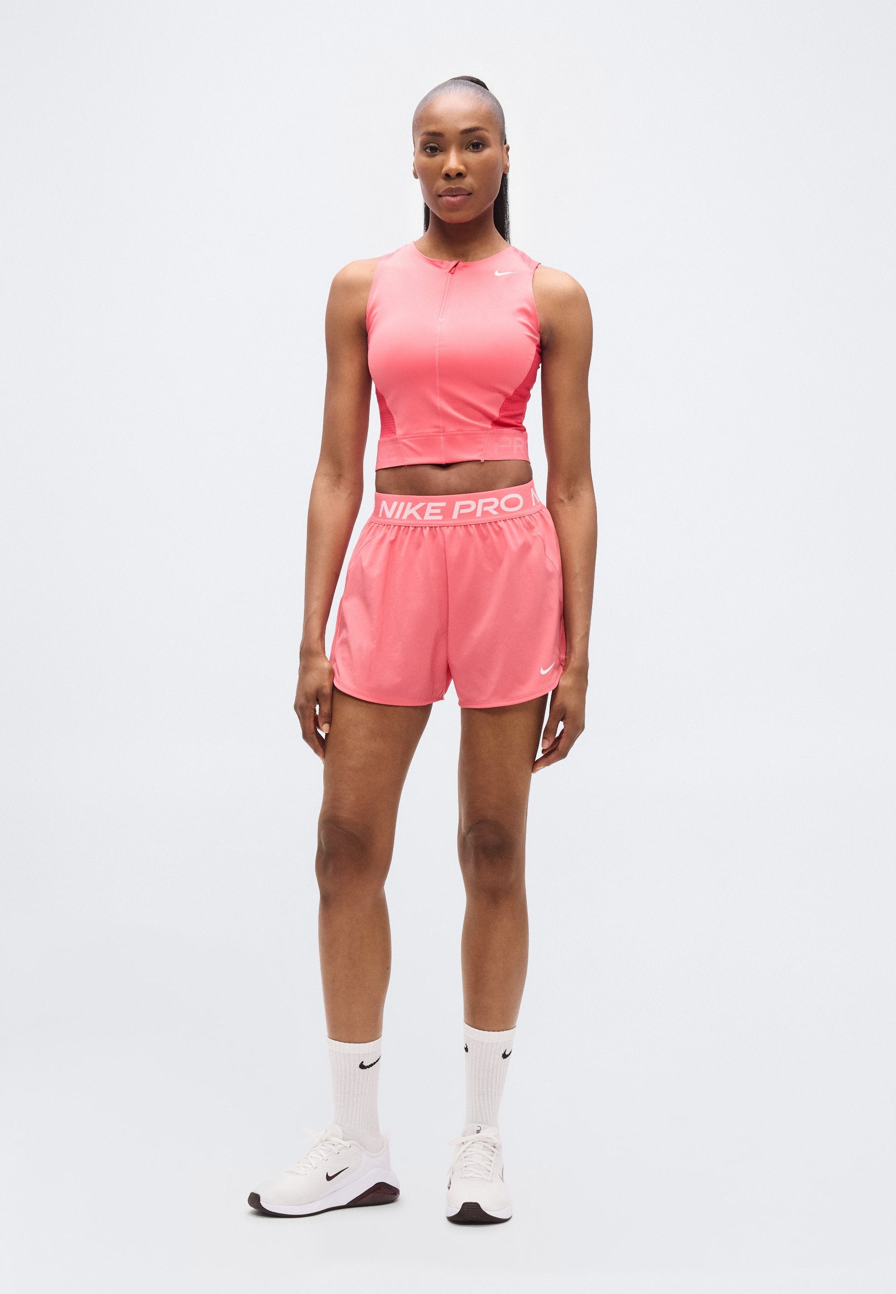 TANK - Top - sea coral/bleached coral/white