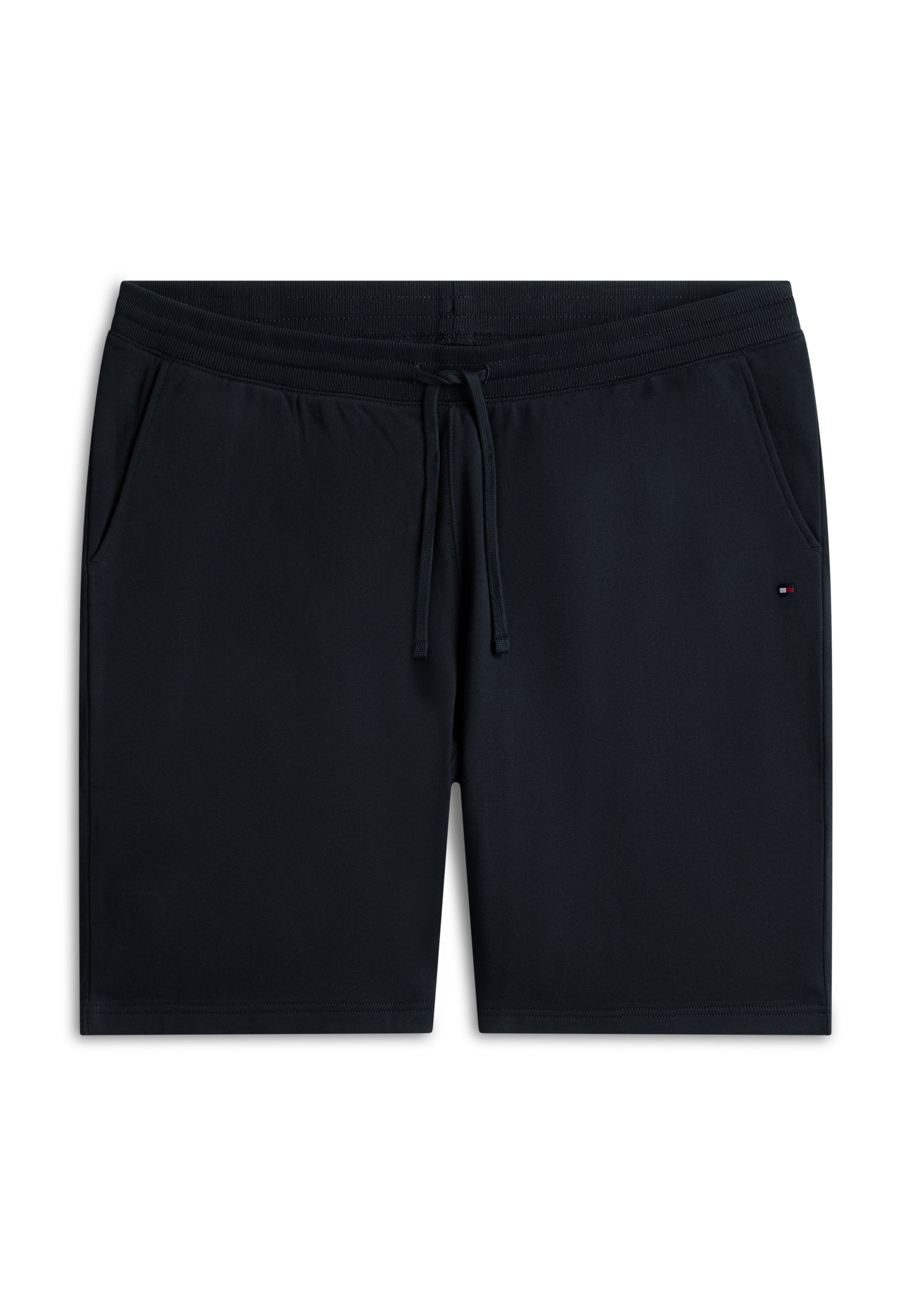 PLUS FLAG EMBROIDERY TERRY SWEAT SHORTS - Tracksuit bottoms - desert sky