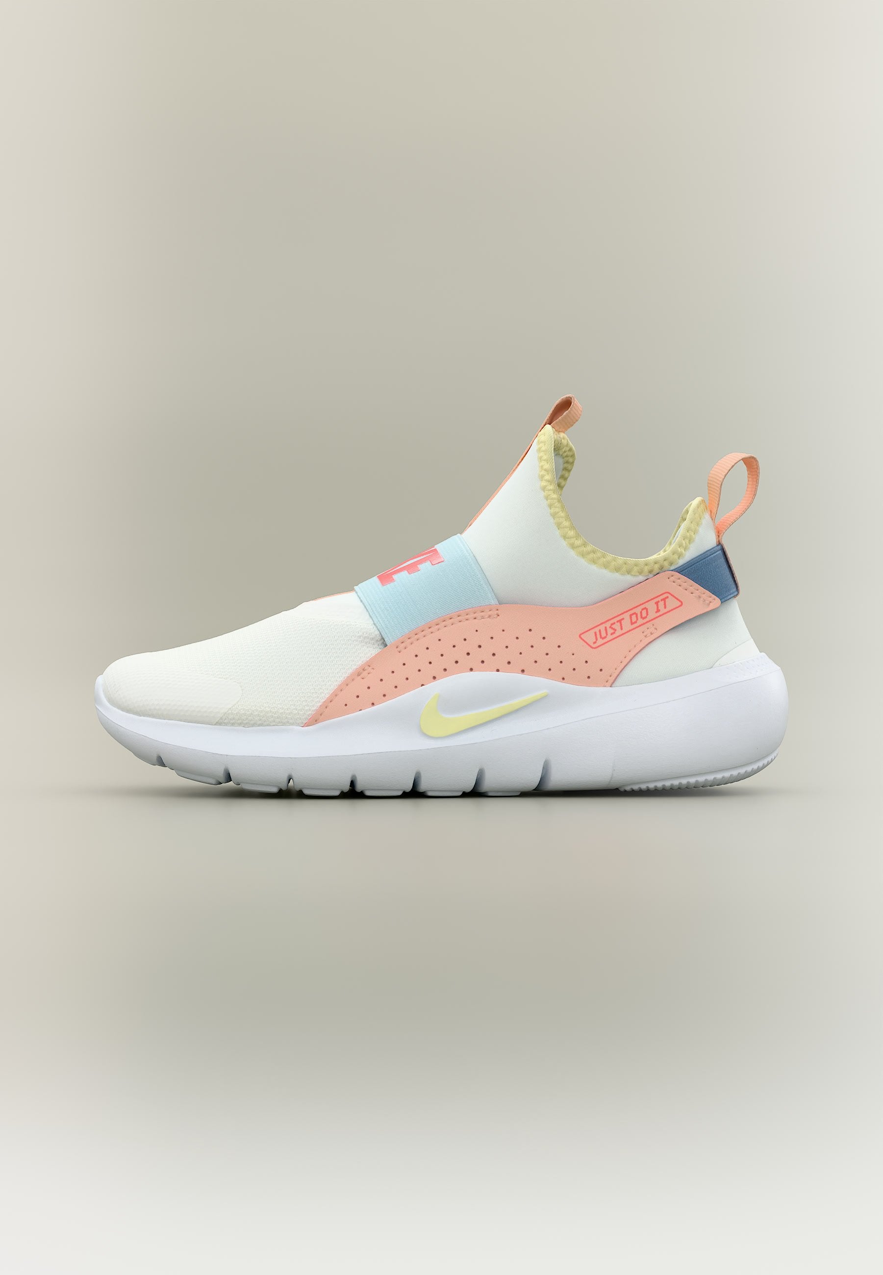 FLEX RUNNER UNISEX - Road running shoes - summit white/life lime/arctic orange/hot lava/glacier blue/work blue