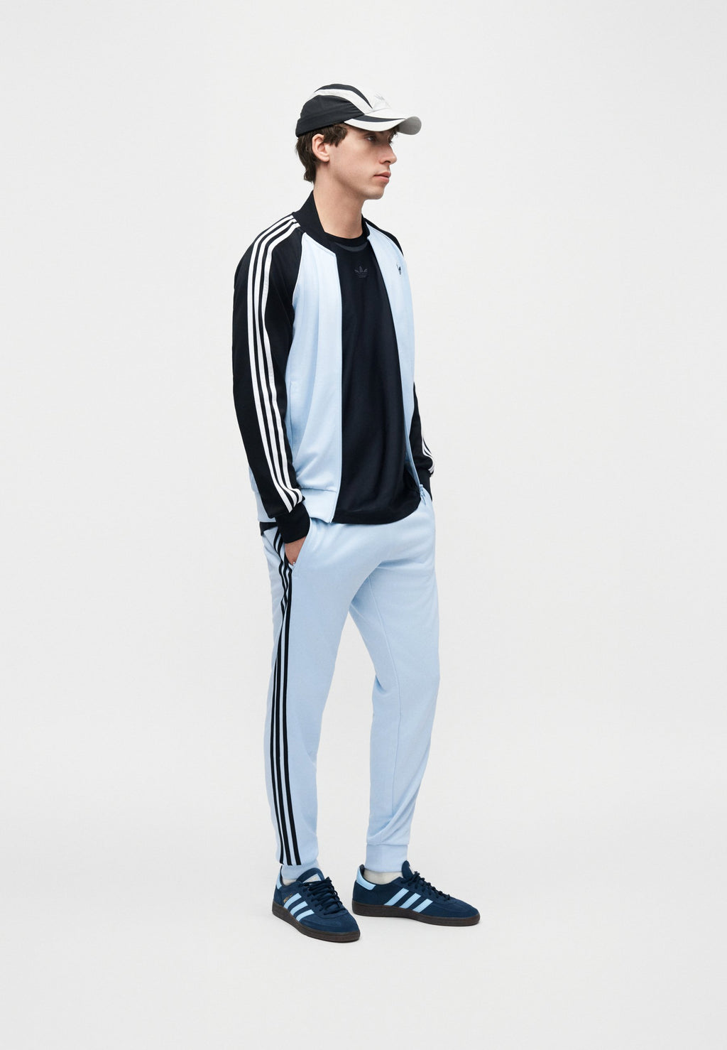 SST TP - Tracksuit bottoms - crystal sky