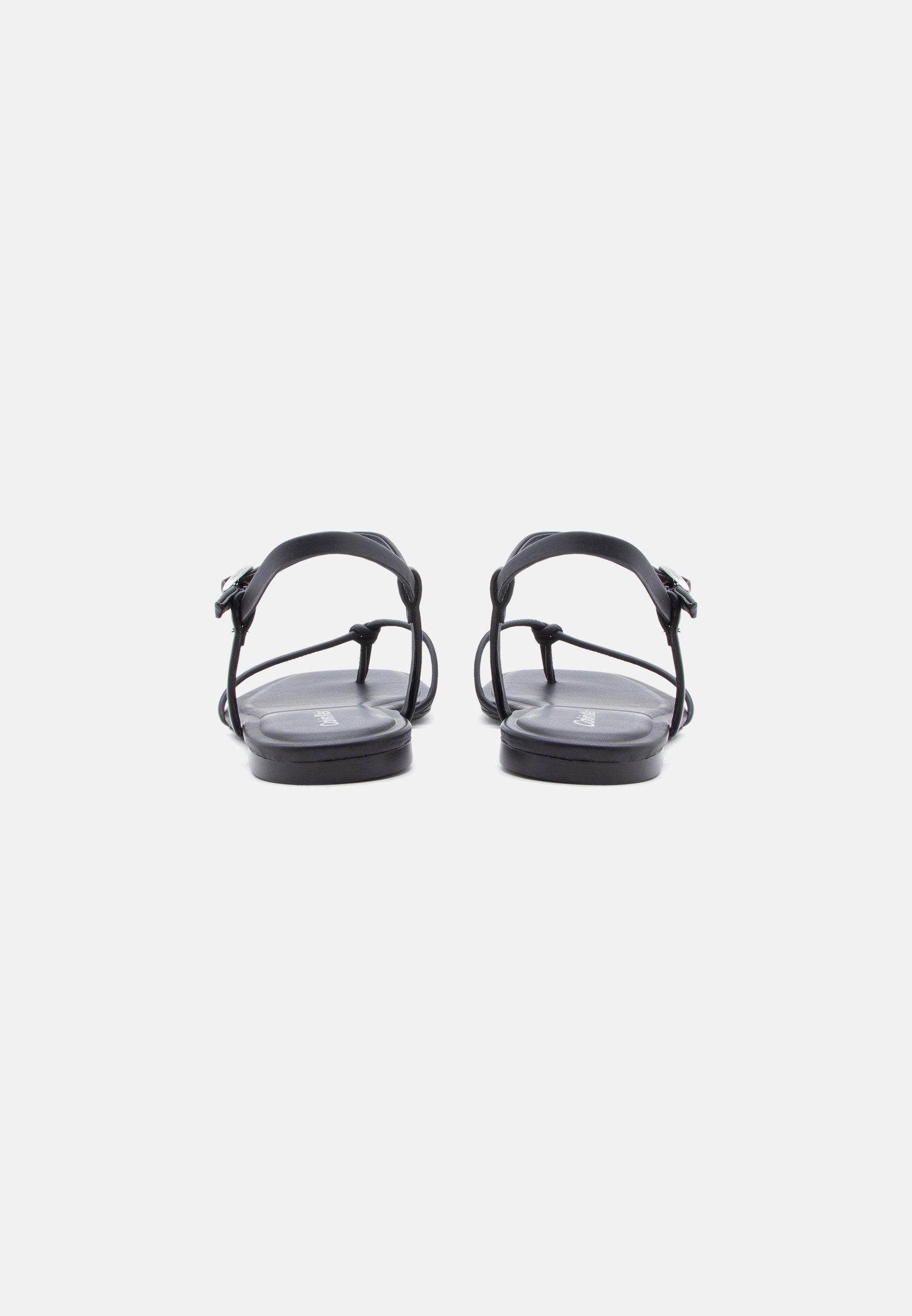T-bar sandals - triple black
