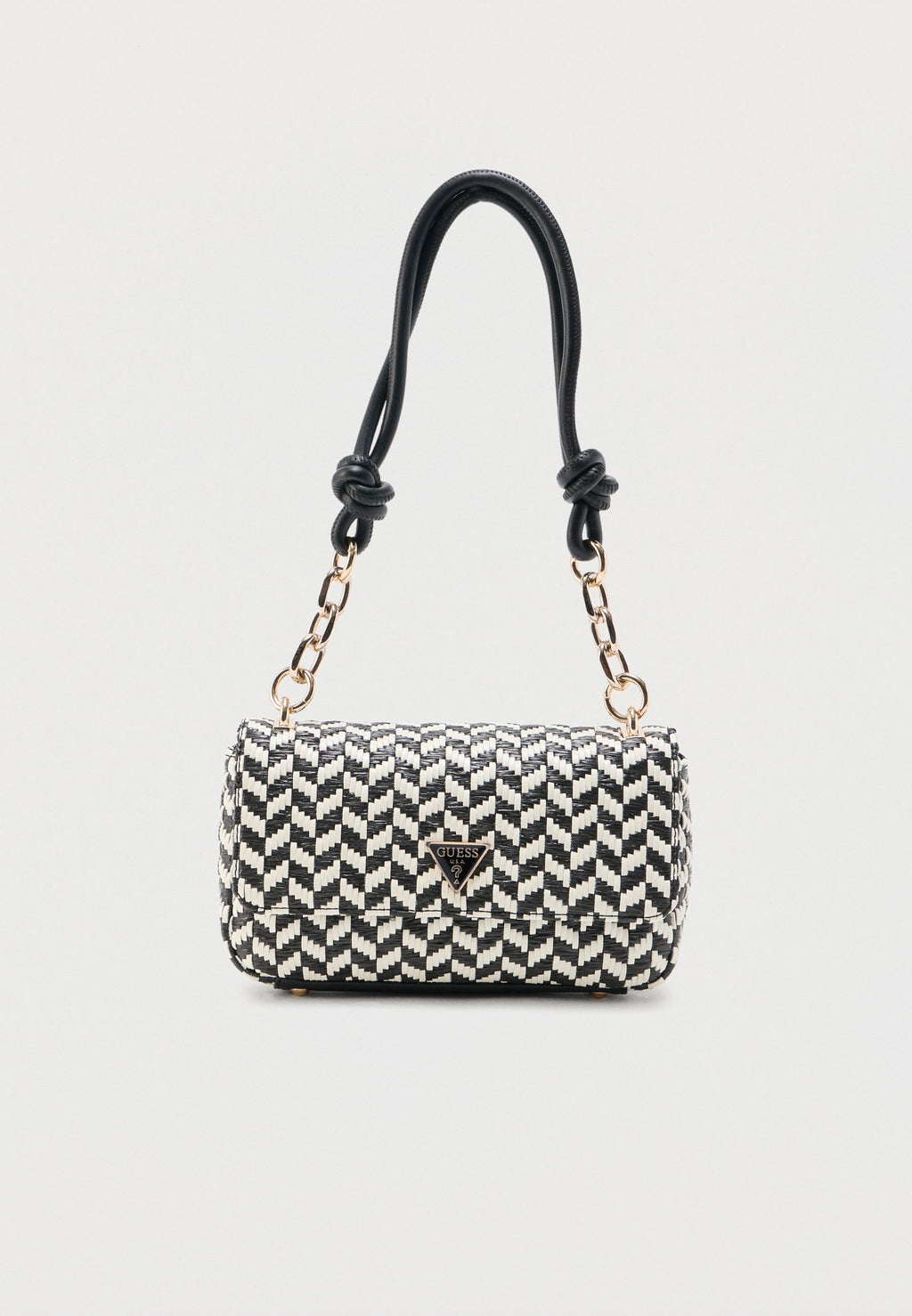 TESSI FLAP SHOULDER  - Handbag - black