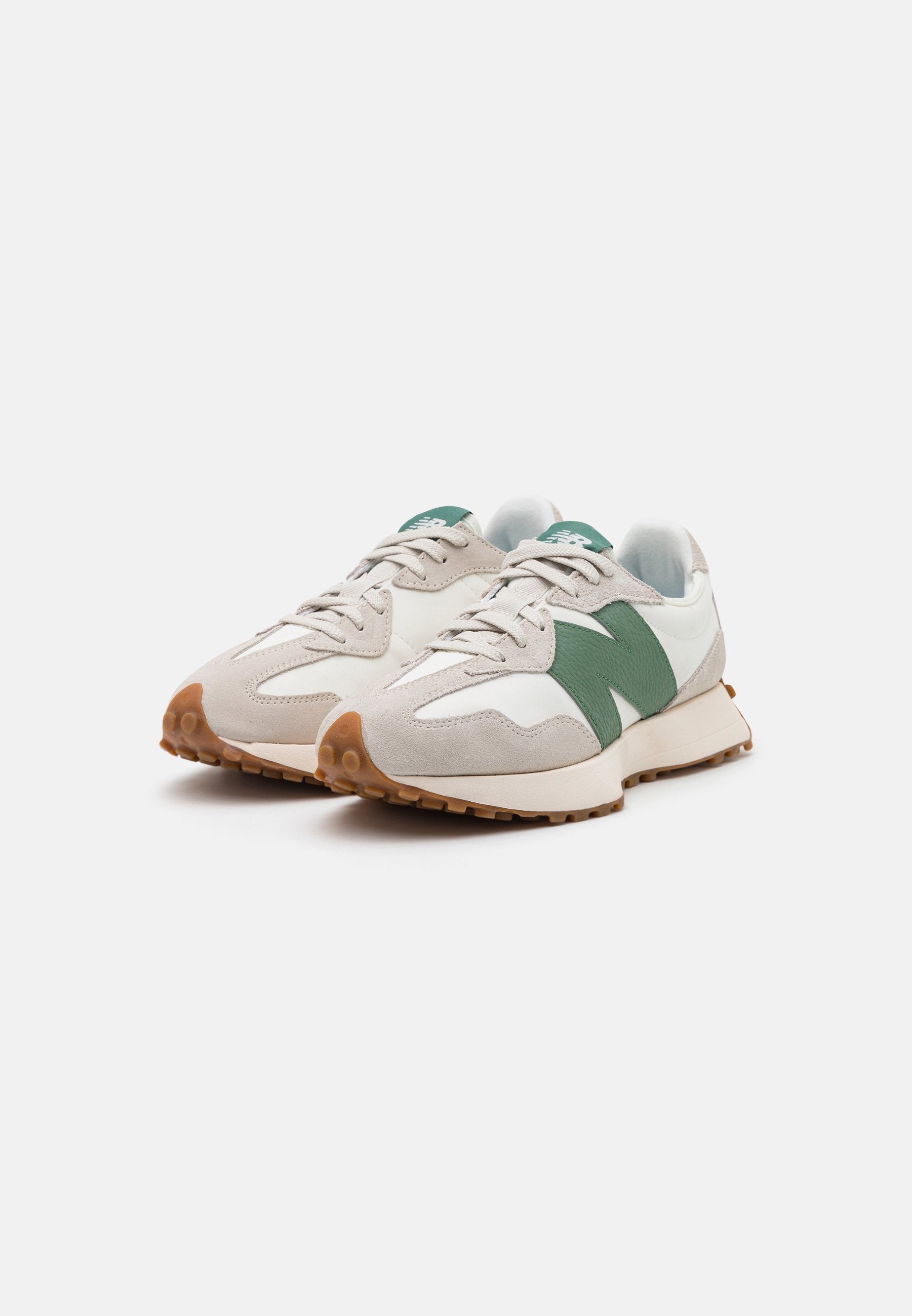 U327 UNISEX - Baskets - gris clair/olive