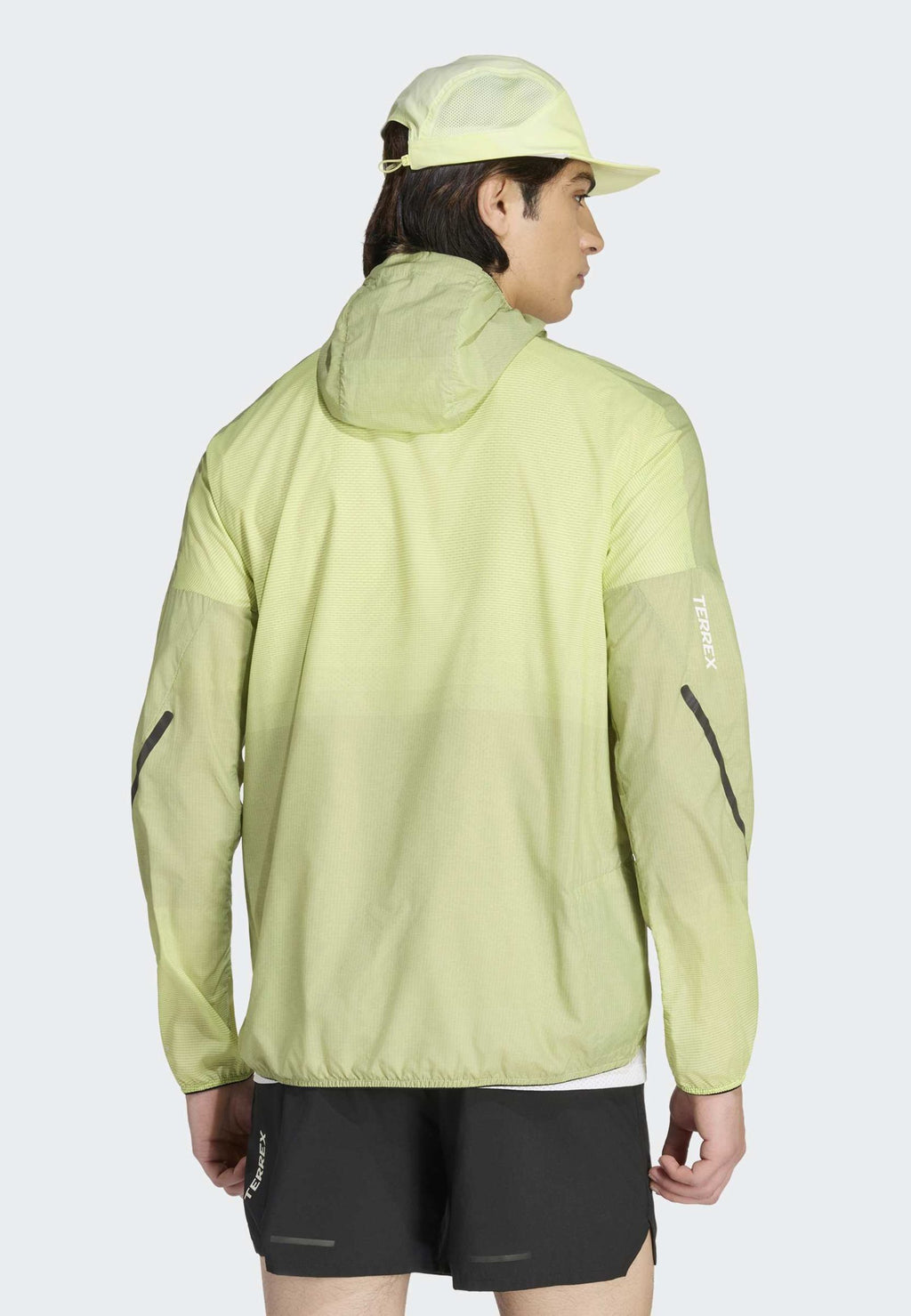TERREX XPERIOR CLIMA365 LIGHT WINDWEAVE JACKET - Running jacket - semi frozen lemon/shadow olive
