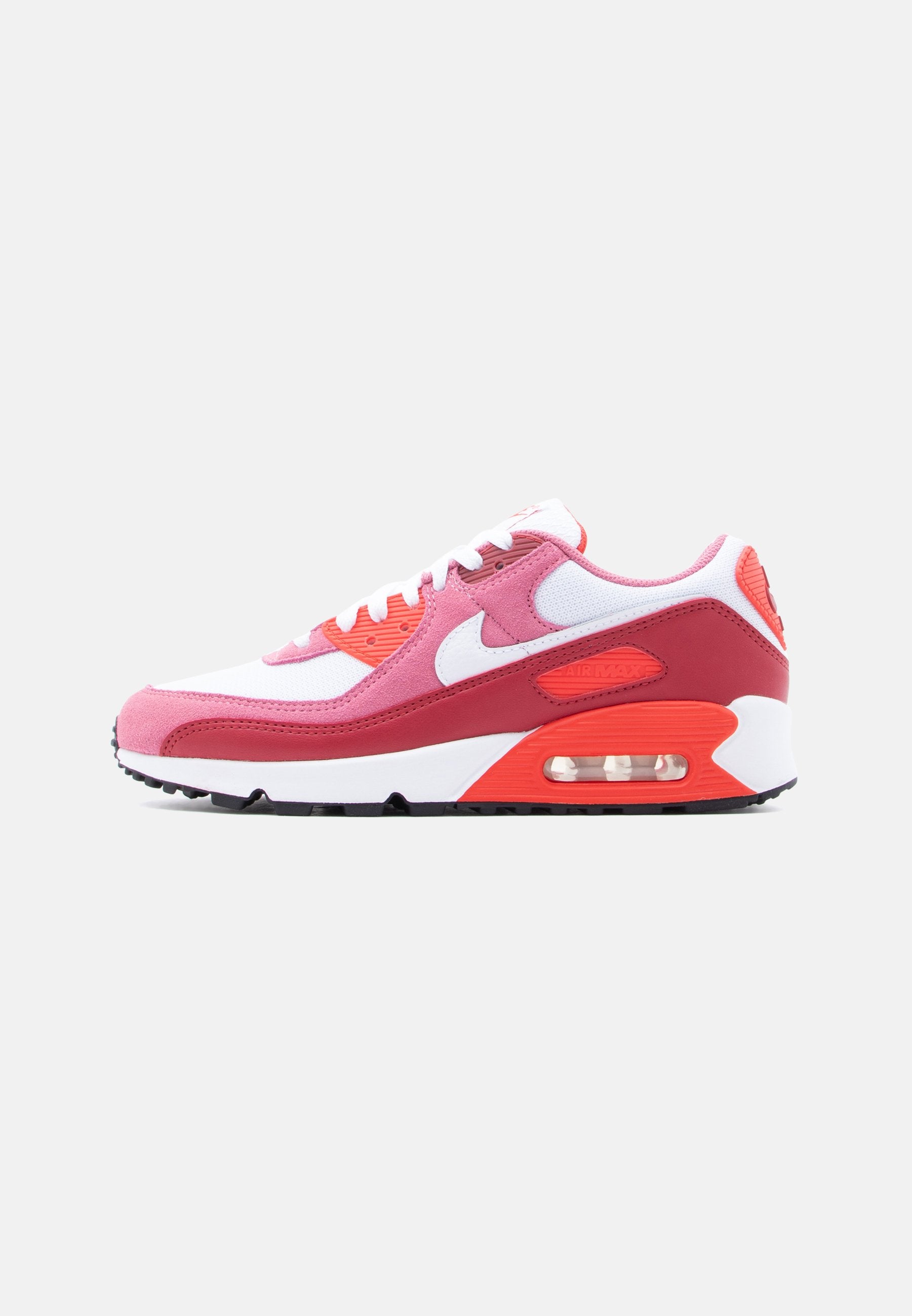 AIR MAX 90 - Trainers - peony/white/light crimson/team crimson/black