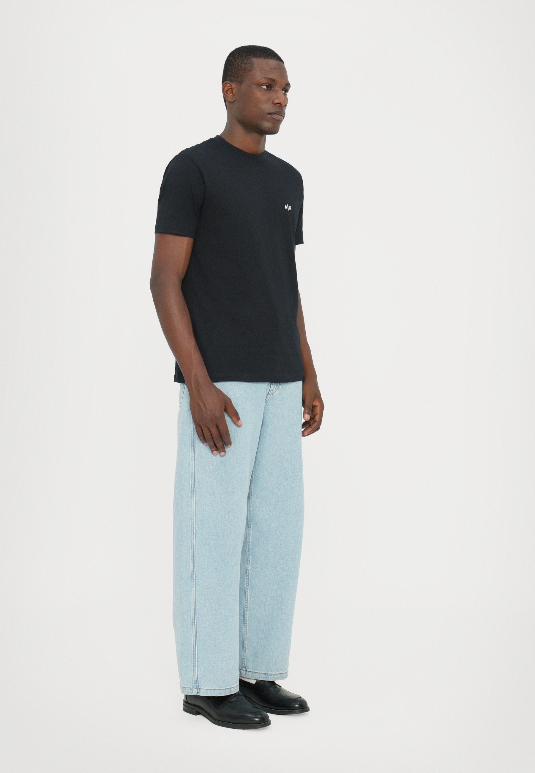 T-SHIRT REGULAR FIT - Basic T-shirt - deep navy
