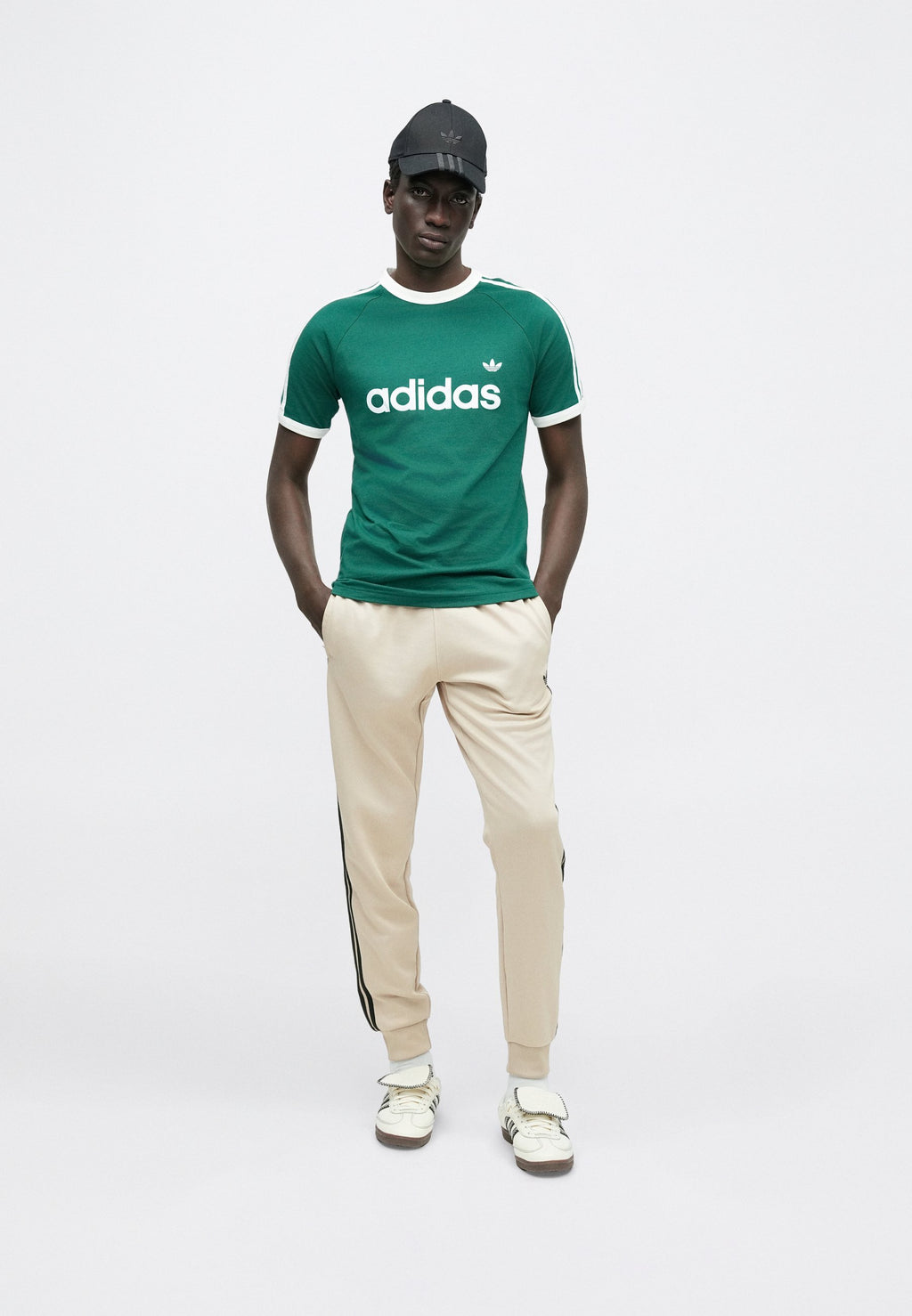 RINGER - Print T-shirt - collegiate green