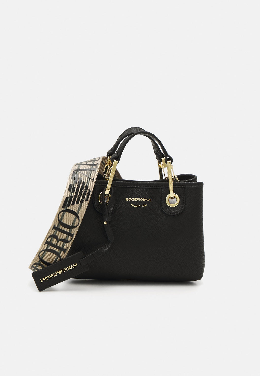 MY EA - Handbag - nero/silver