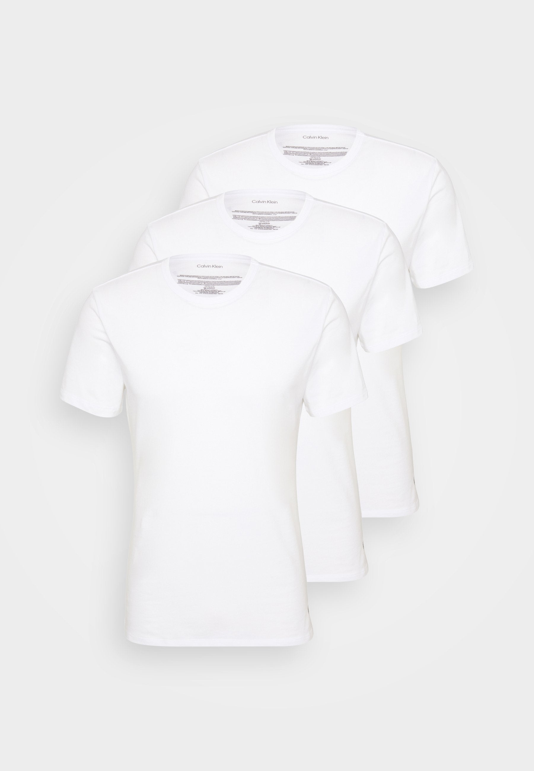 3 PACK T-SHIRTS COTTON MICRO STRETCH TEES - Undershirt - white