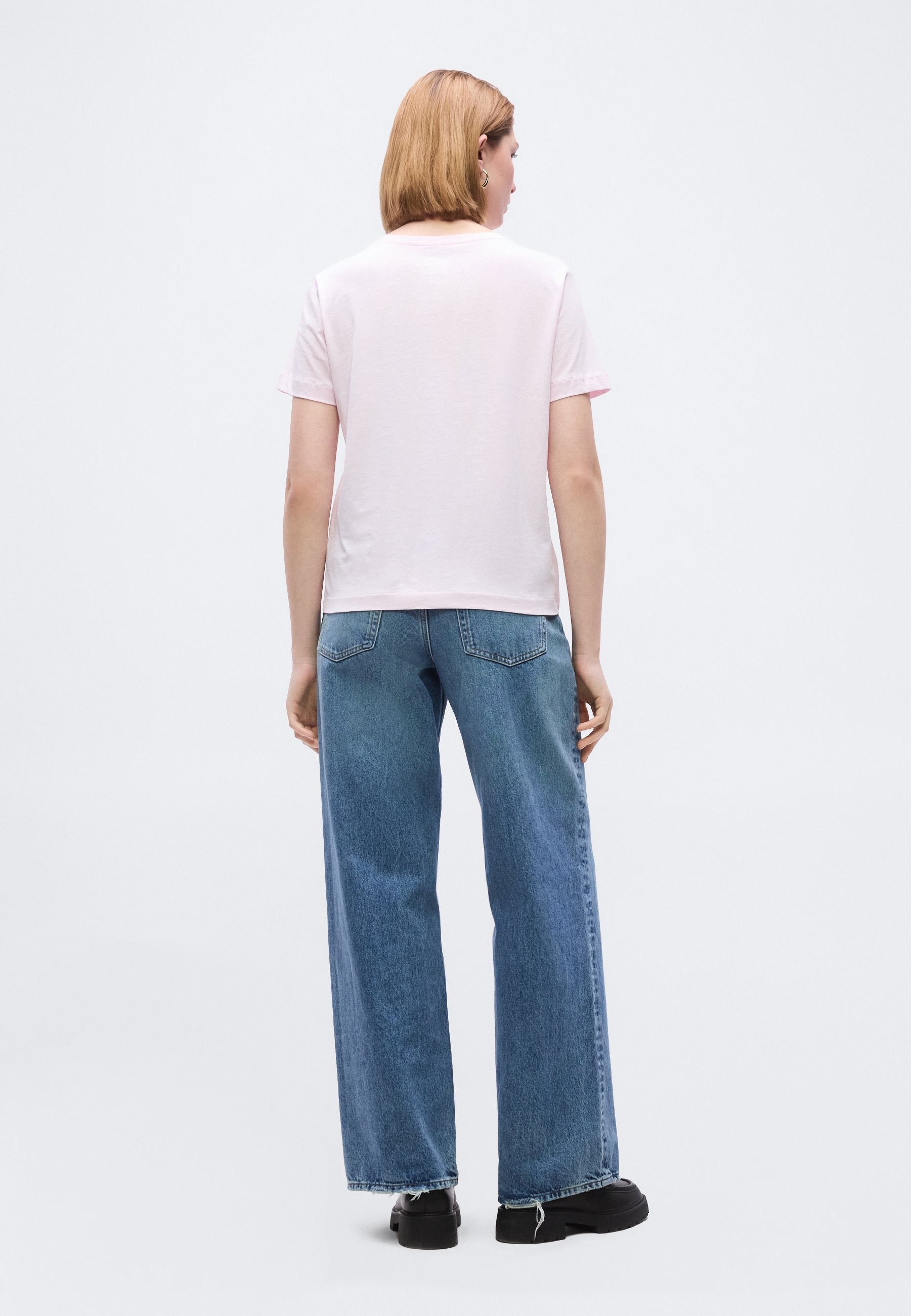 MONOLOGO TEE 2 PACK - Basic T-shirt - cradle pink/black