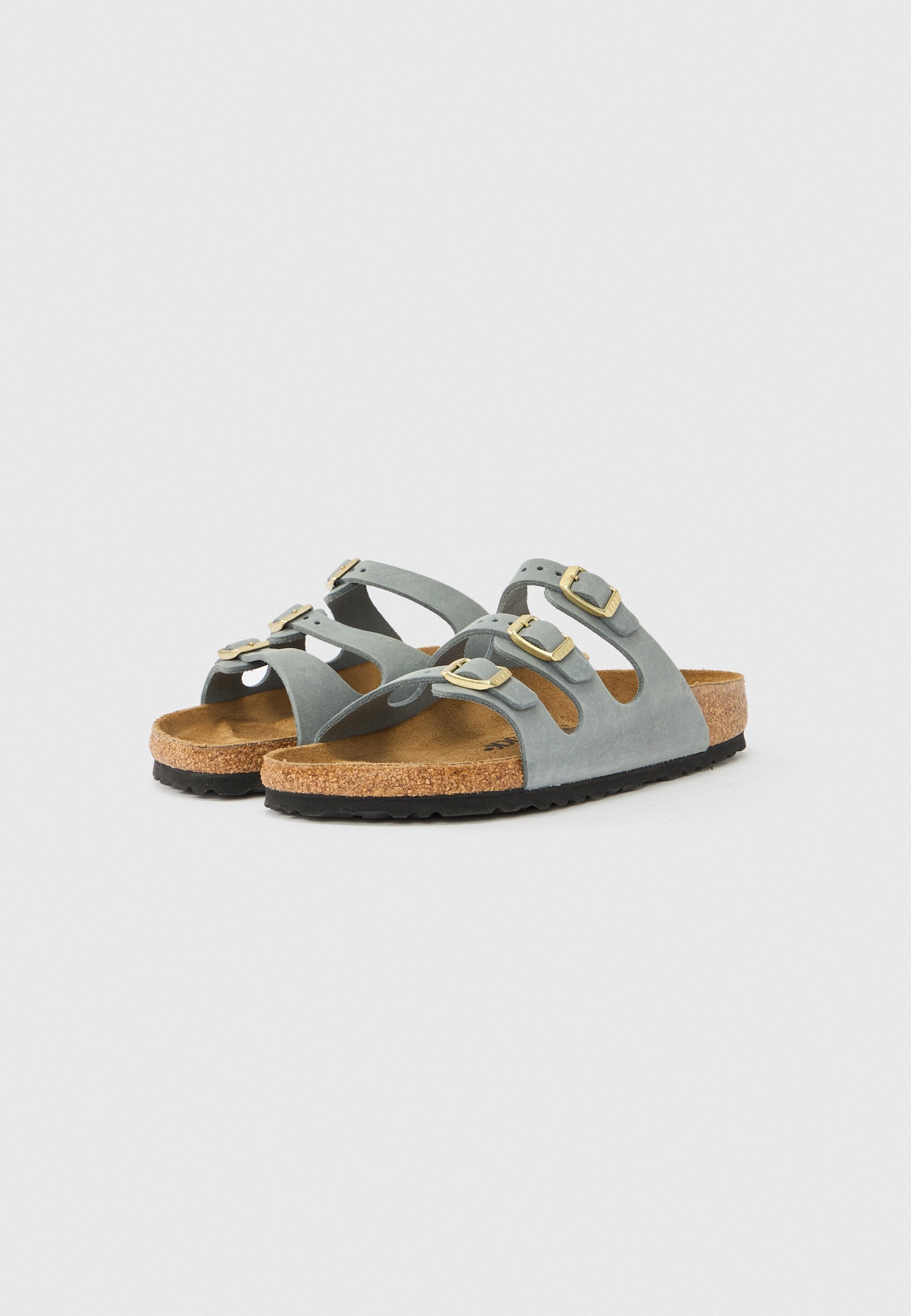 FLORIDA LEOI BASALT GRAYN REGULAR - Sandals - basalt gray
