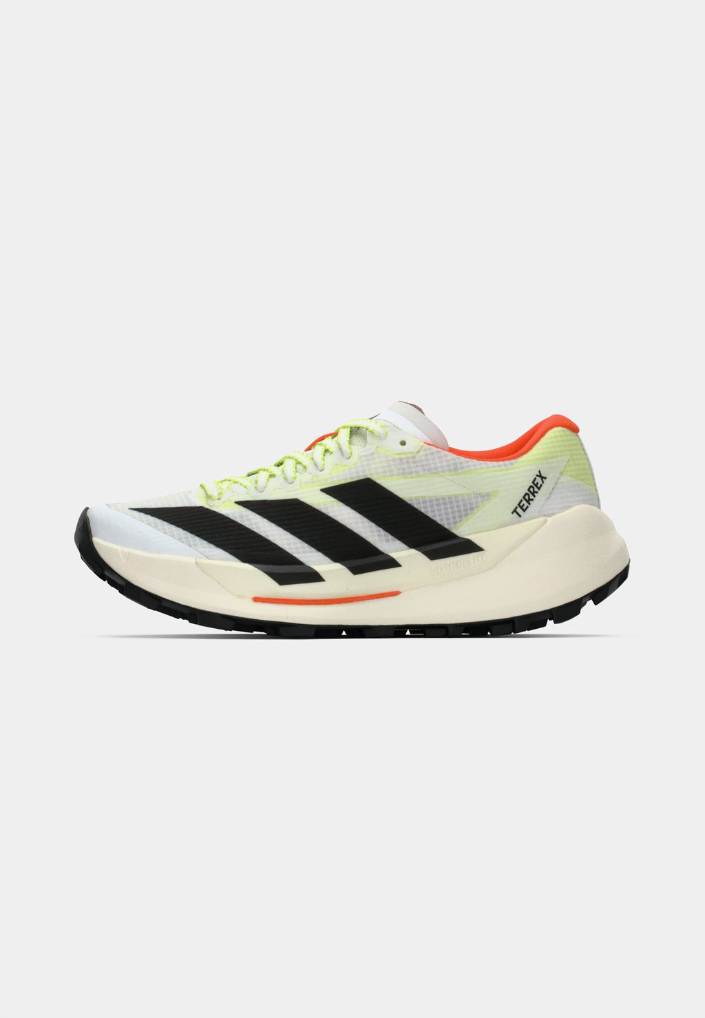 AGRAVIC TT - Trail running shoes - footwear white/core black/impact orange