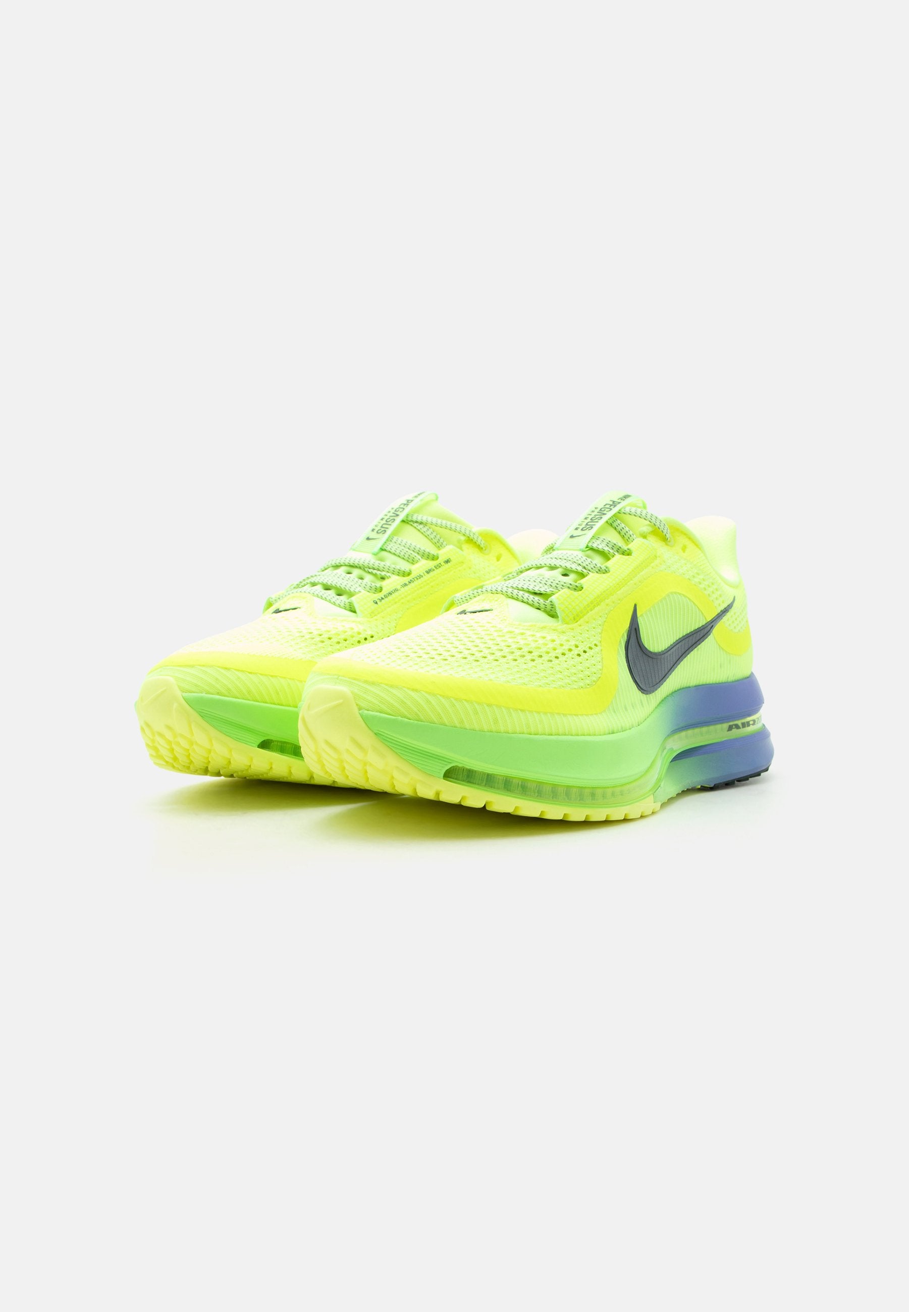 PEGASUS PREMIUM - Road running shoes - volt ice/black spruce/lime blast/sapphire/volt