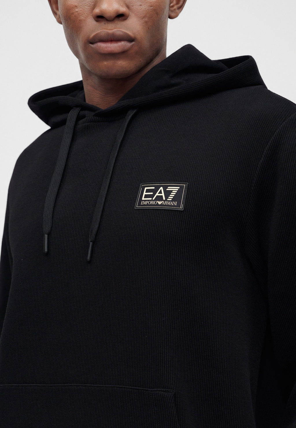 TRAIN REFINED HOODIE - سترة هودى - أسود
