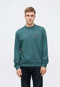 MONOGRAM PATCH - Sweatshirt - balsam
