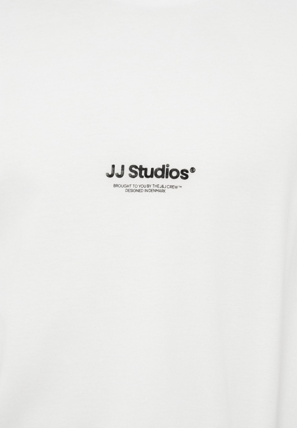 JJESOHO TEE SS CREW NECK NOOS - Print T-shirt - white