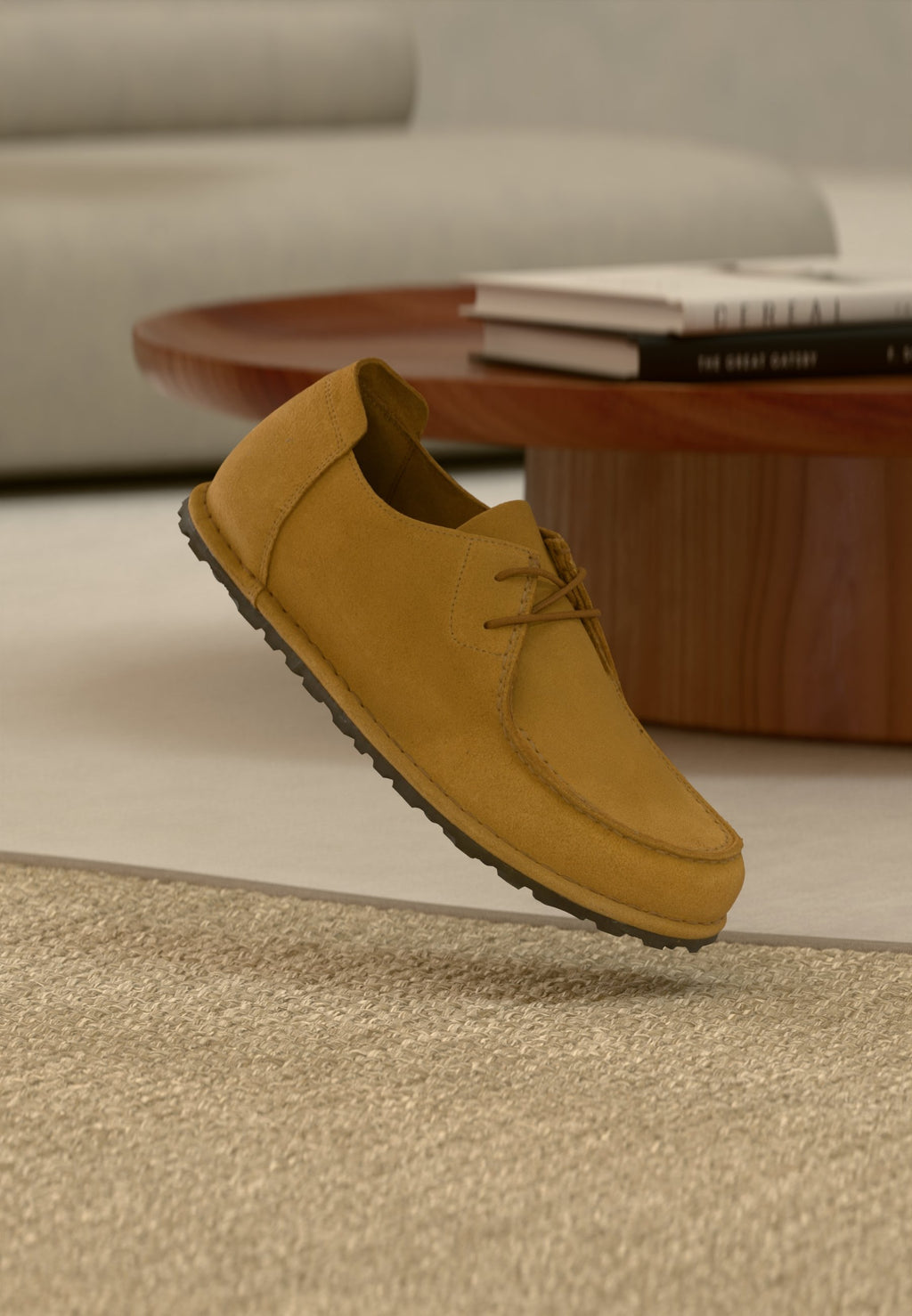 UTTI LACE LEVE CORK BROWNS NARROW - Casual lace-ups - brown