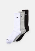 LOT DE 3 PAIRES DE CHAUSSETTES UNISEX PATCH LOGO - Chaussettes - white/grey/black