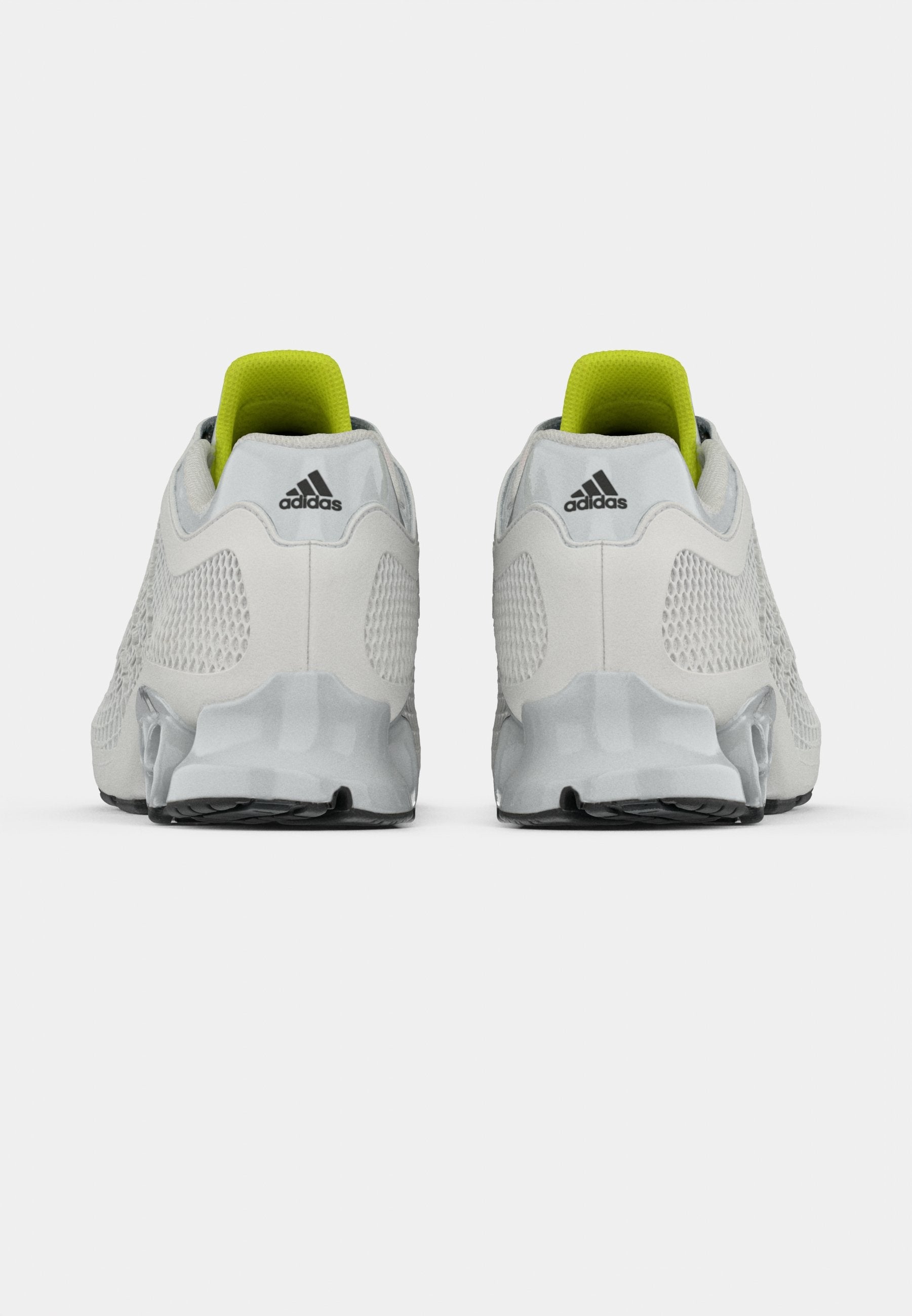 MEGARIDE S2 UNISEX - Trainers - crystal white/semi solar yellow