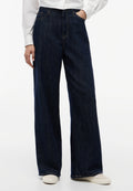 CLAIRE - Wide Leg - denim dark
