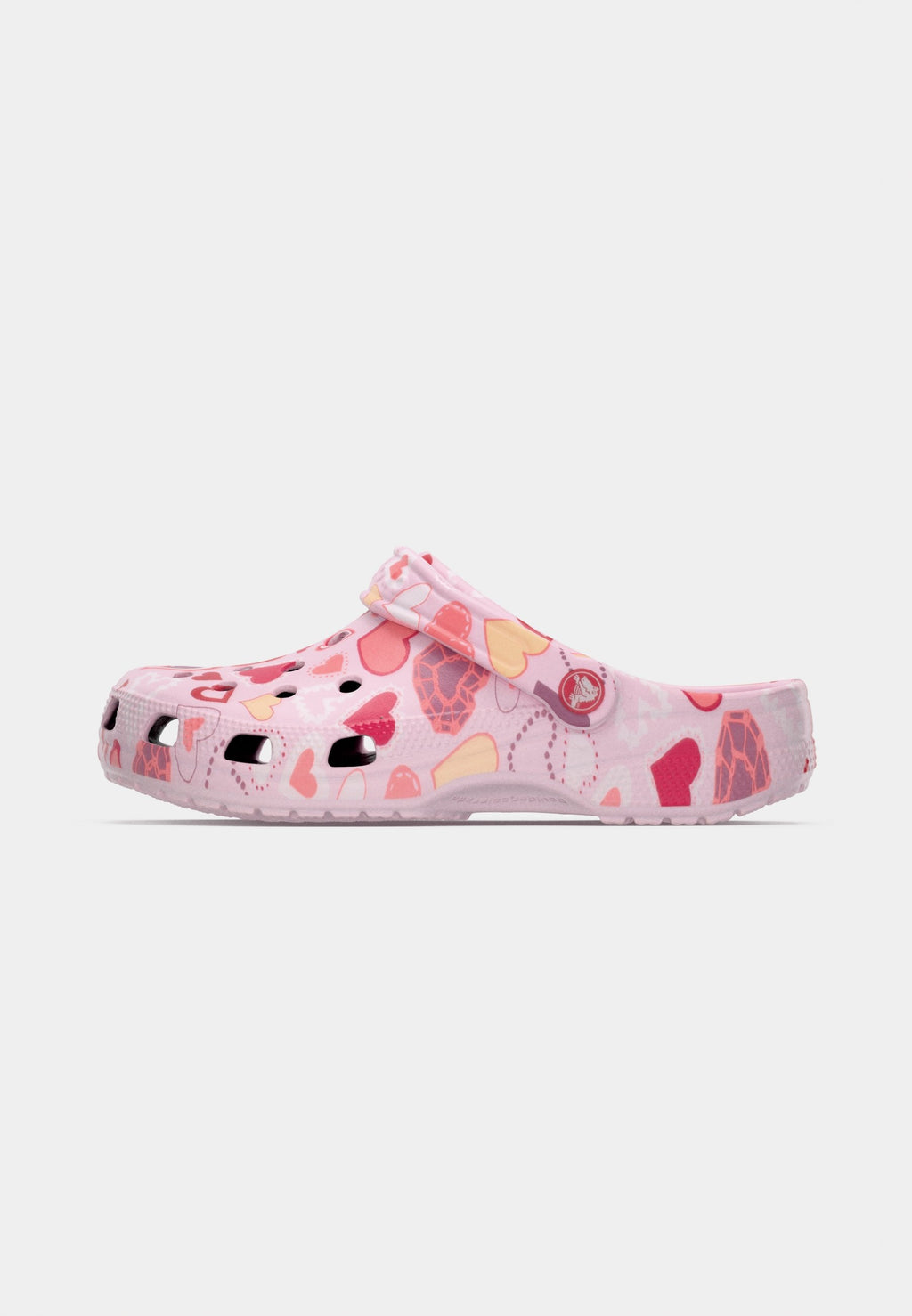 CLASSIC VDAY - Pool slides - pink milk/hearts