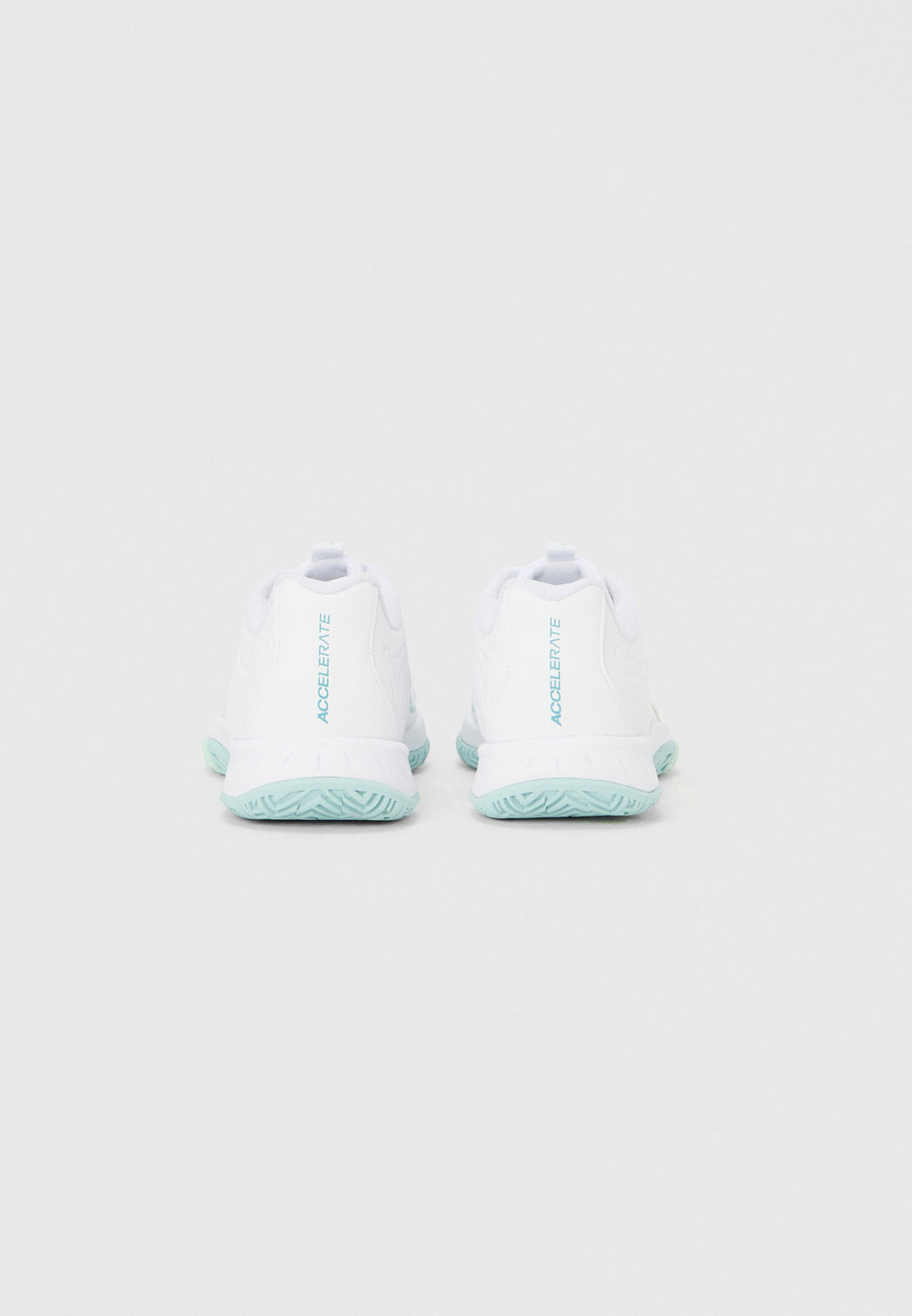 ACCELERATE PRO 4 W GAME ON - Chaussures de handball - blanc/mer baltique/eau douce