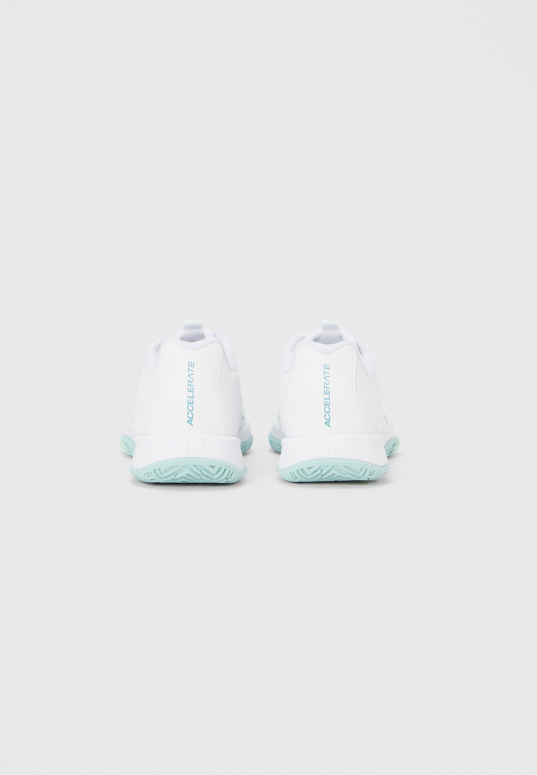ACCELERATE PRO 4 W GAME ON - Chaussures de handball - blanc/mer baltique/eau douce