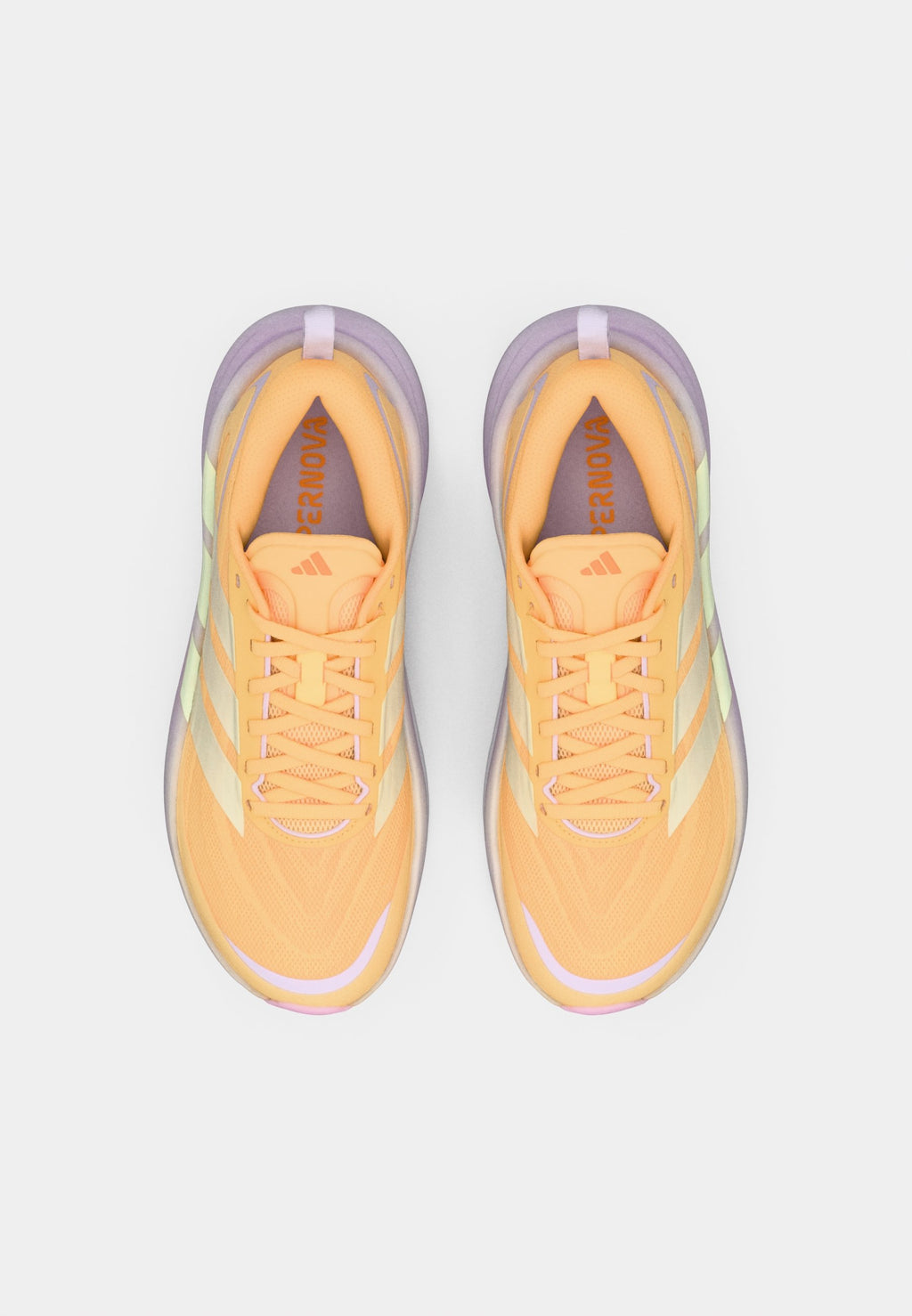 SUPERNOVA GLIDE - Road running shoes - ice tangerine/ice gold-coloured metallic/semi ice tangerine