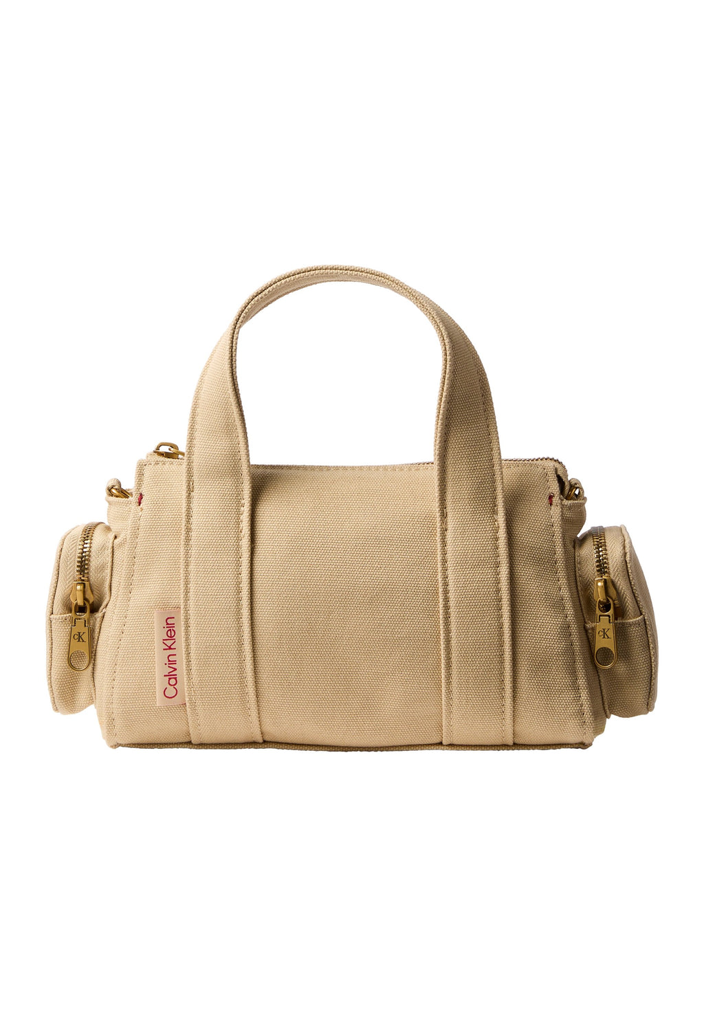 WEBBING STRAP POCKET BAG - Handbag - khaki