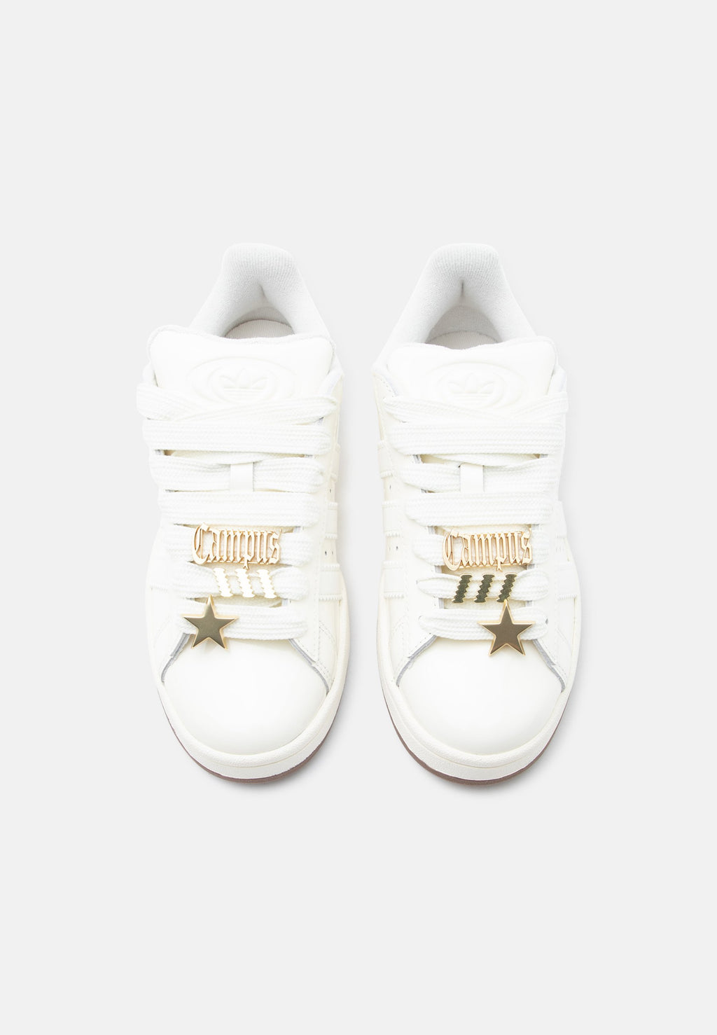 CAMPUS 00S - Trainers - off white/gold-coloured metallic