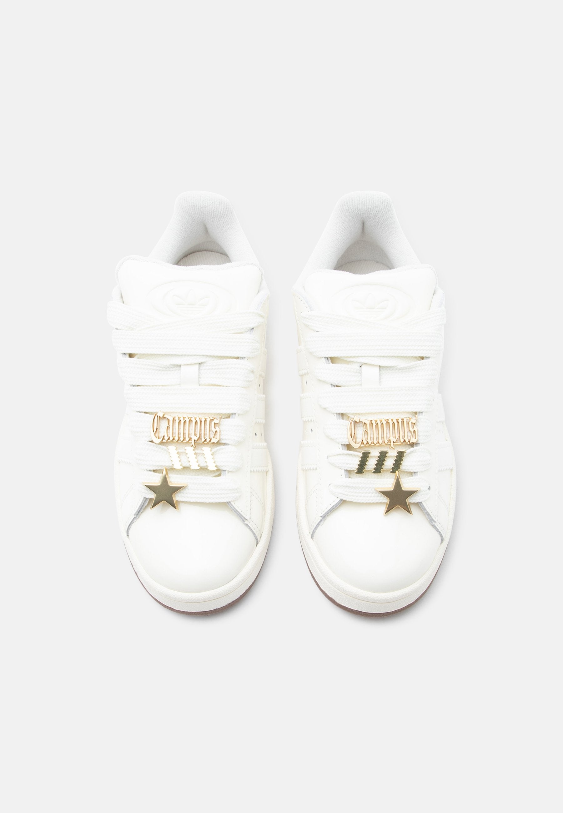 CAMPUS 00S - Trainers - off white/gold-coloured metallic