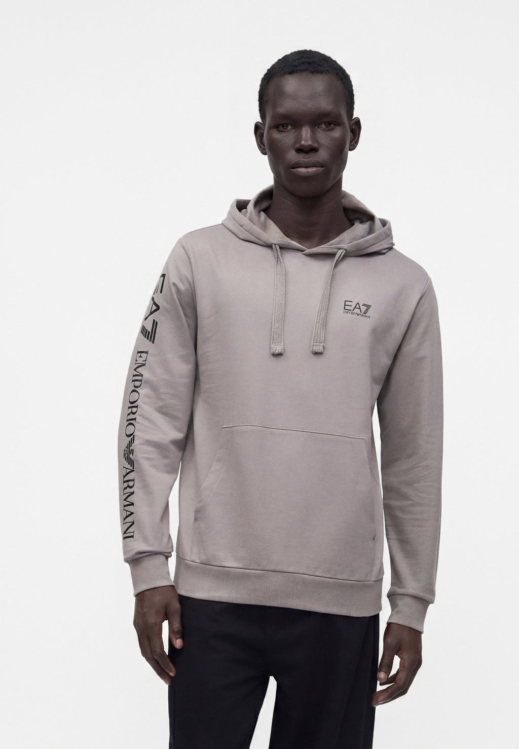 TRAIN SERIES HOODIE EXTENDED LOGO  - Hoodie - cloudburst