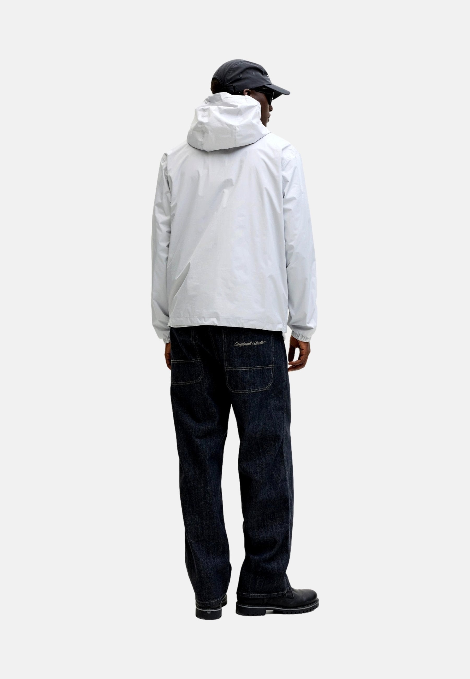 JACK & JONES JACKE COCLUB REGENJACKE - Waterproof jacket - grau