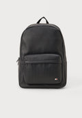 HILFIGER FLAG RIBBED POCKET DOME BACKPACK - Sac à dos - black