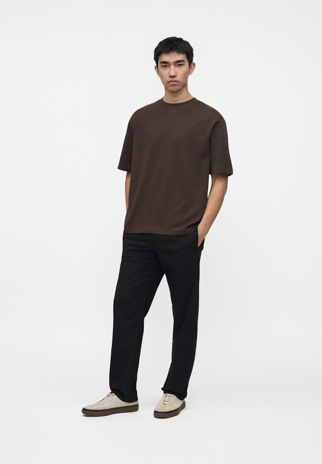 JPSTKANE JJEDWIN - Trousers - black