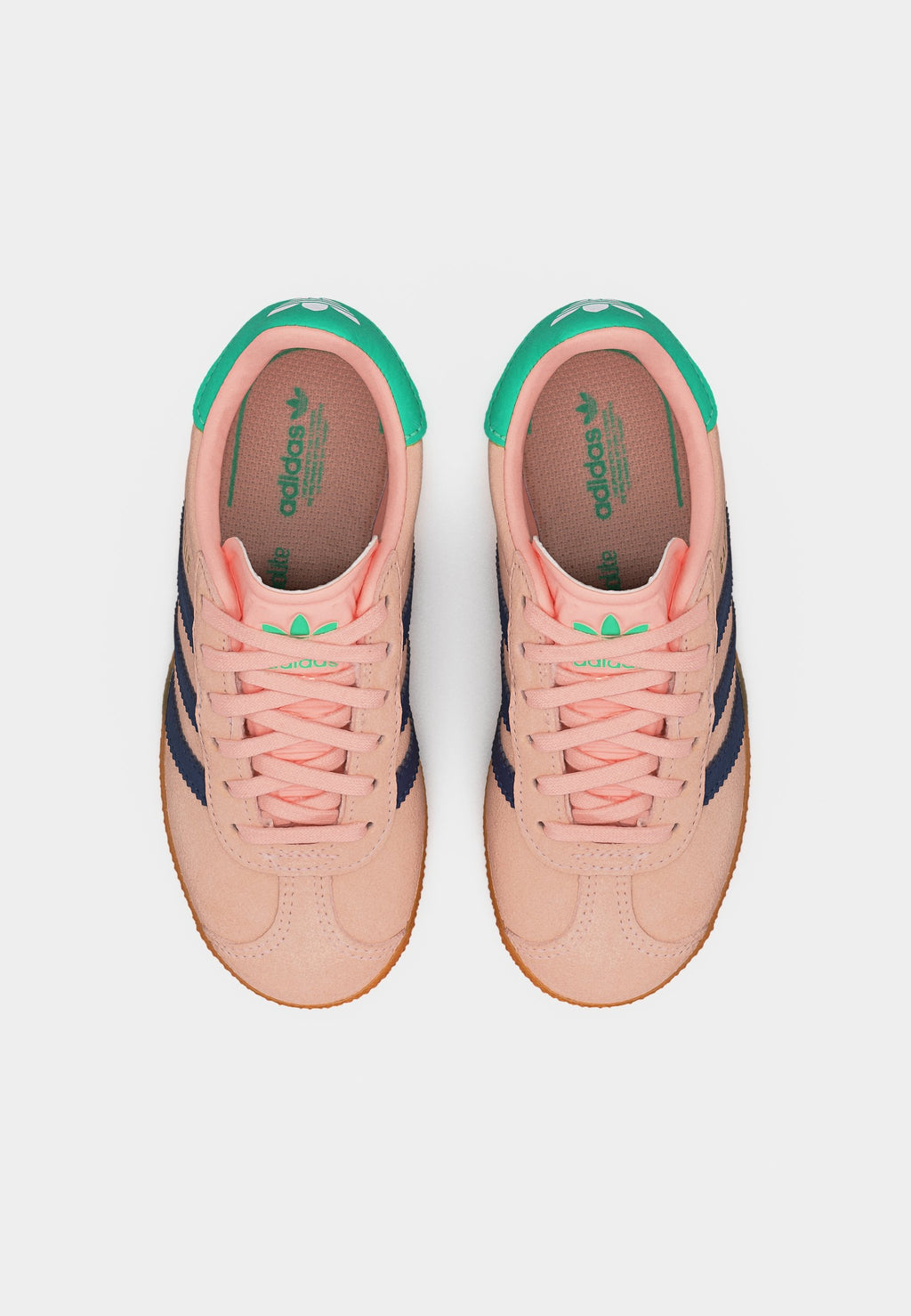 GAZELLE UNISEX - Baskets basses - blush pink/night indigo/hi res green