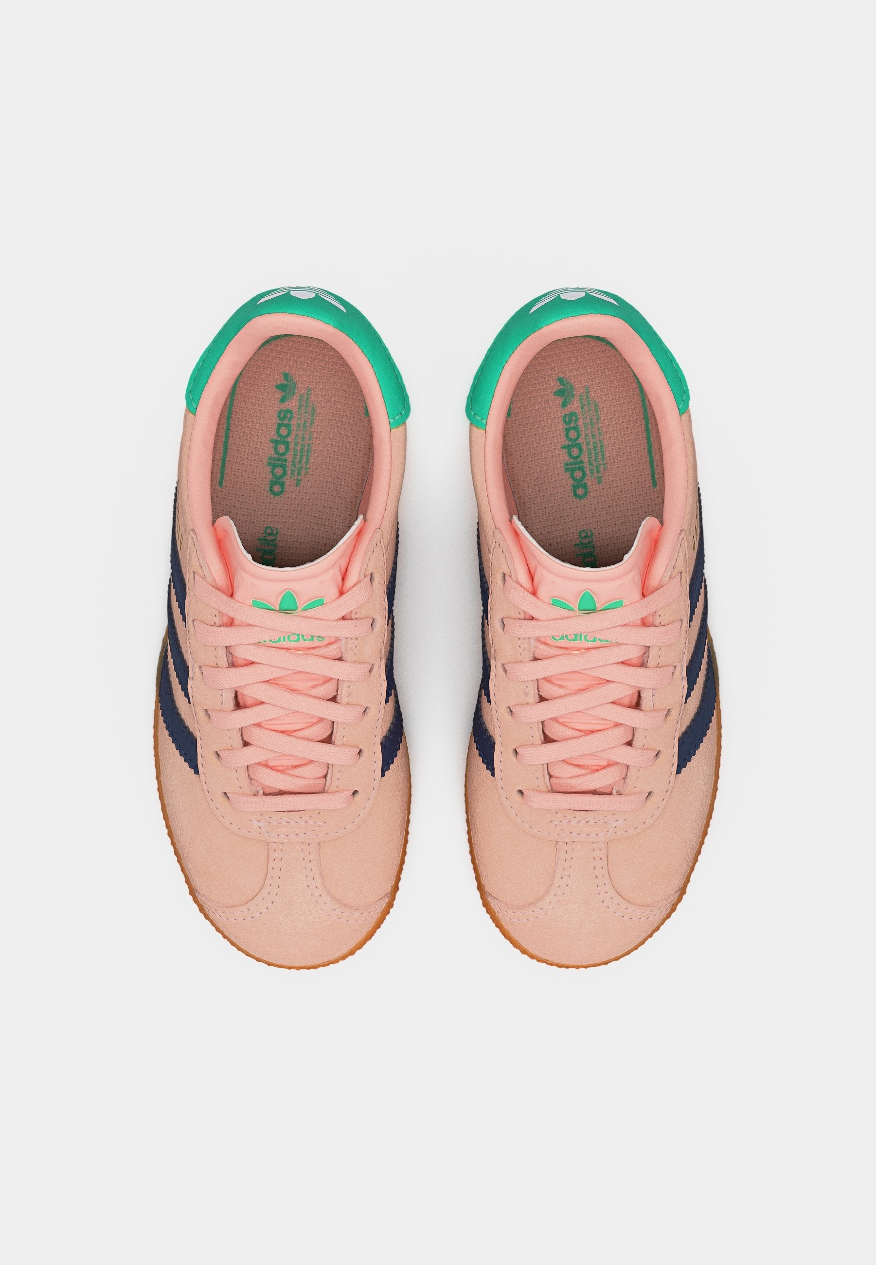 GAZELLE UNISEX - Baskets basses - blush pink/night indigo/hi res green