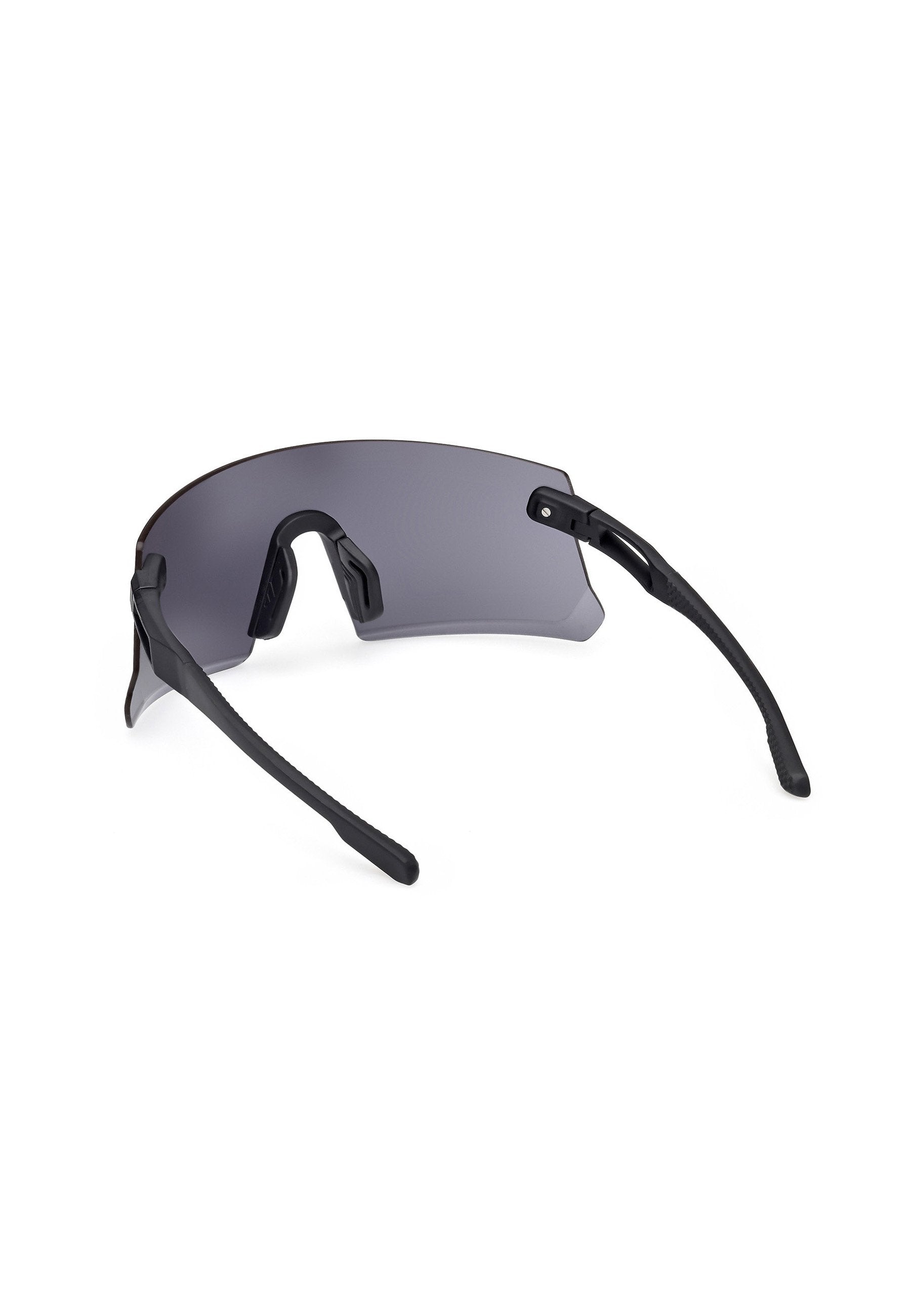 Sports glasses - matte black smoke gray