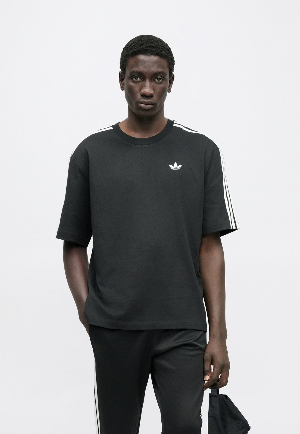 3S TEE - Print T-shirt - black