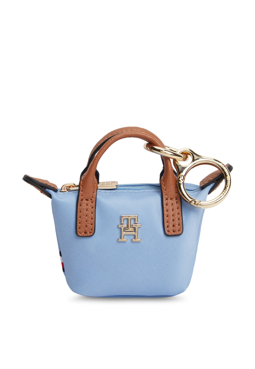TOTE BAG KEYRING POUCH CHARM - Keyring - light blue
