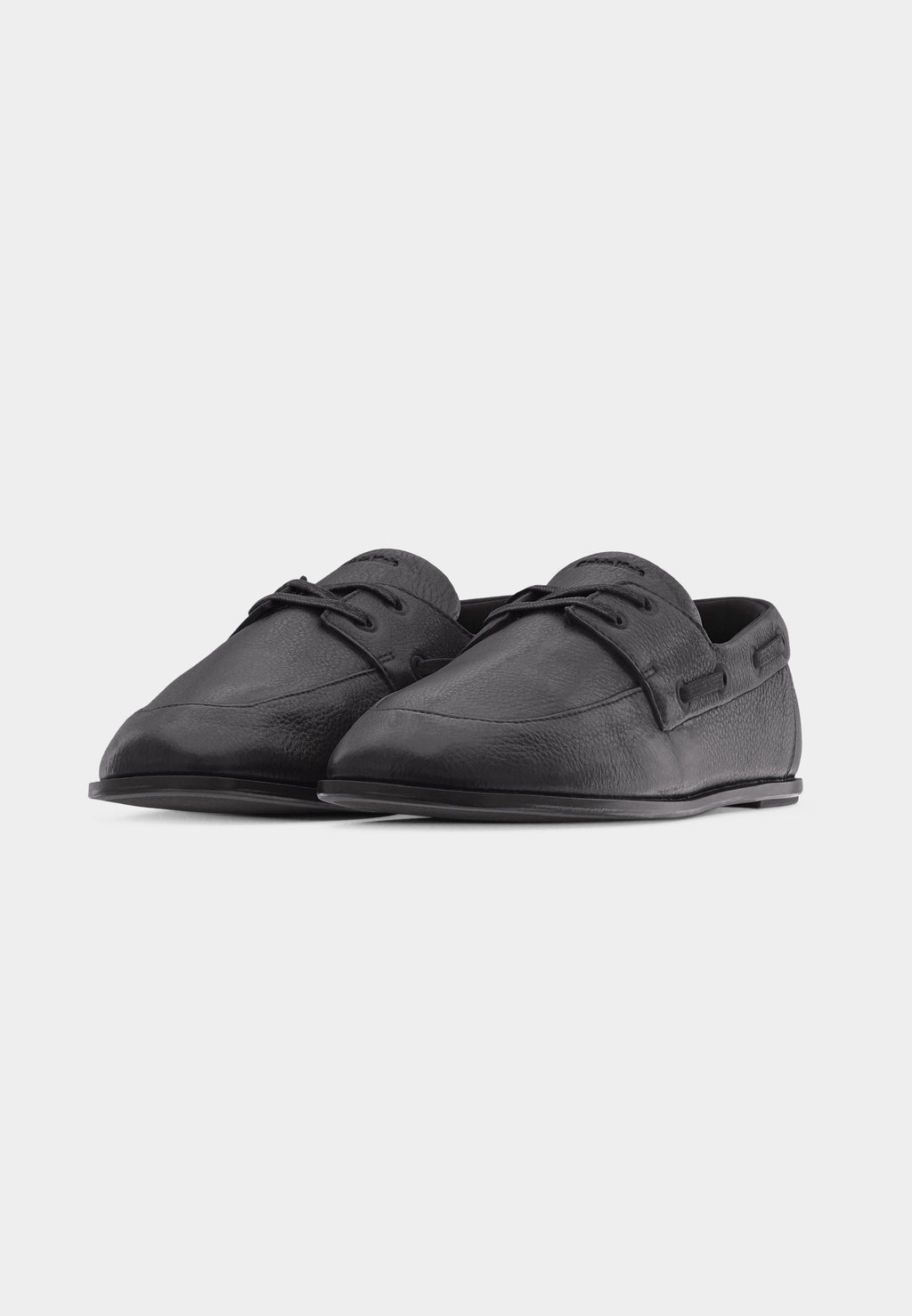 Boat shoes - triple black
