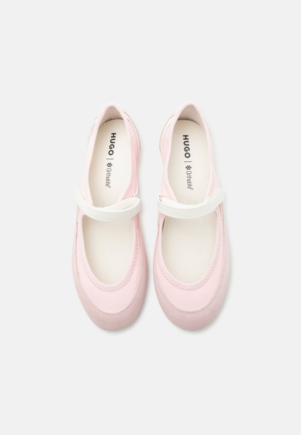 MYSTIE - Ankle strap ballet pumps - light/pastel pink