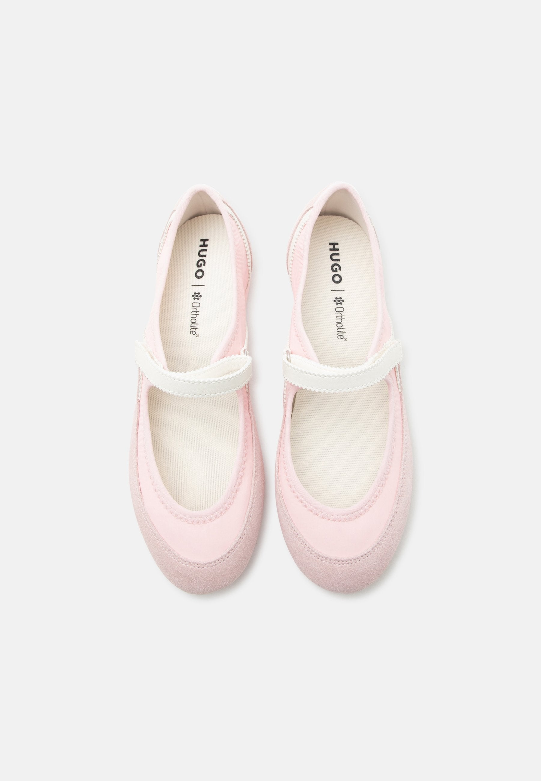 MYSTIE - Ankle strap ballet pumps - light/pastel pink