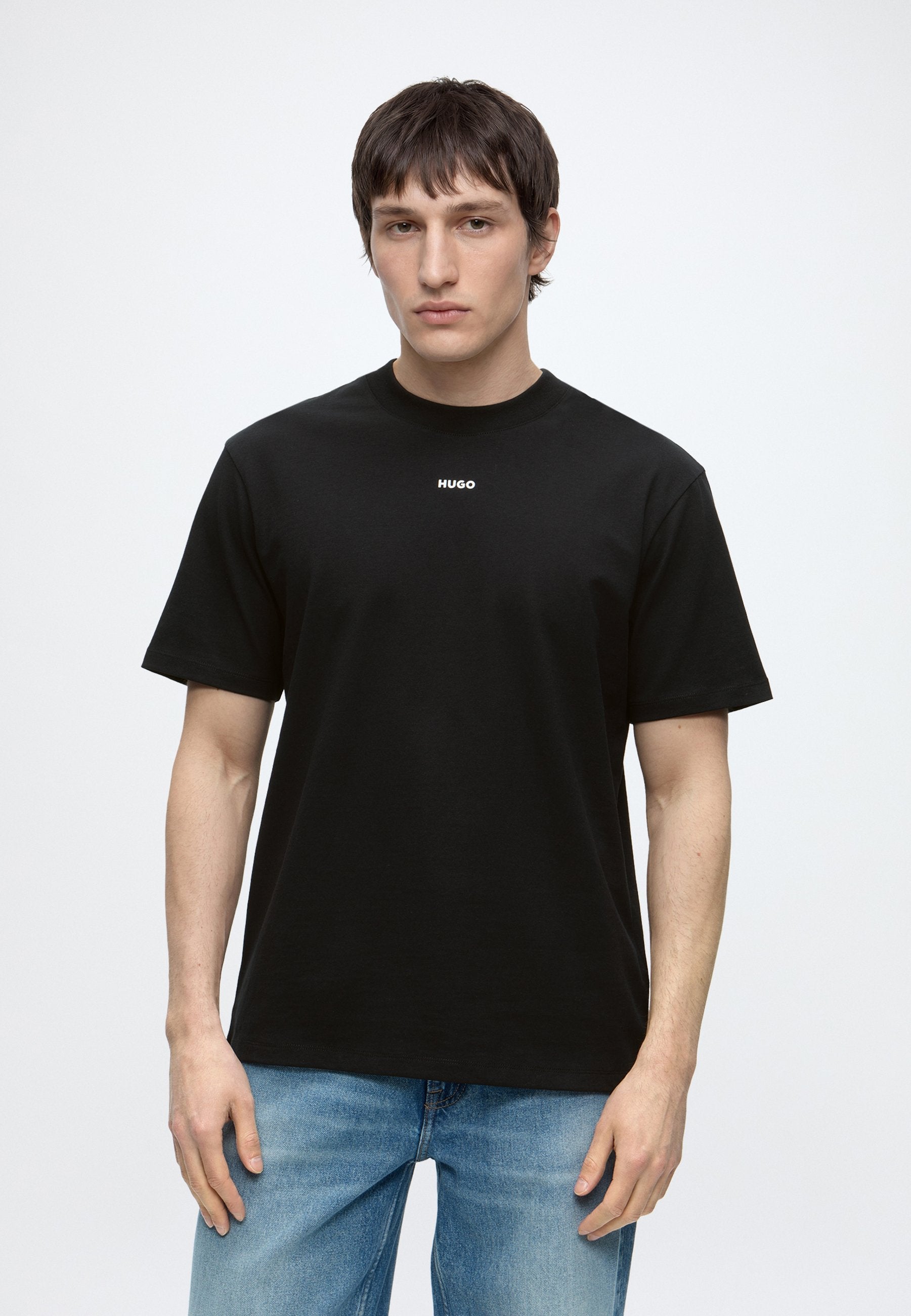 DAPOLINO - Basic T-shirt - black