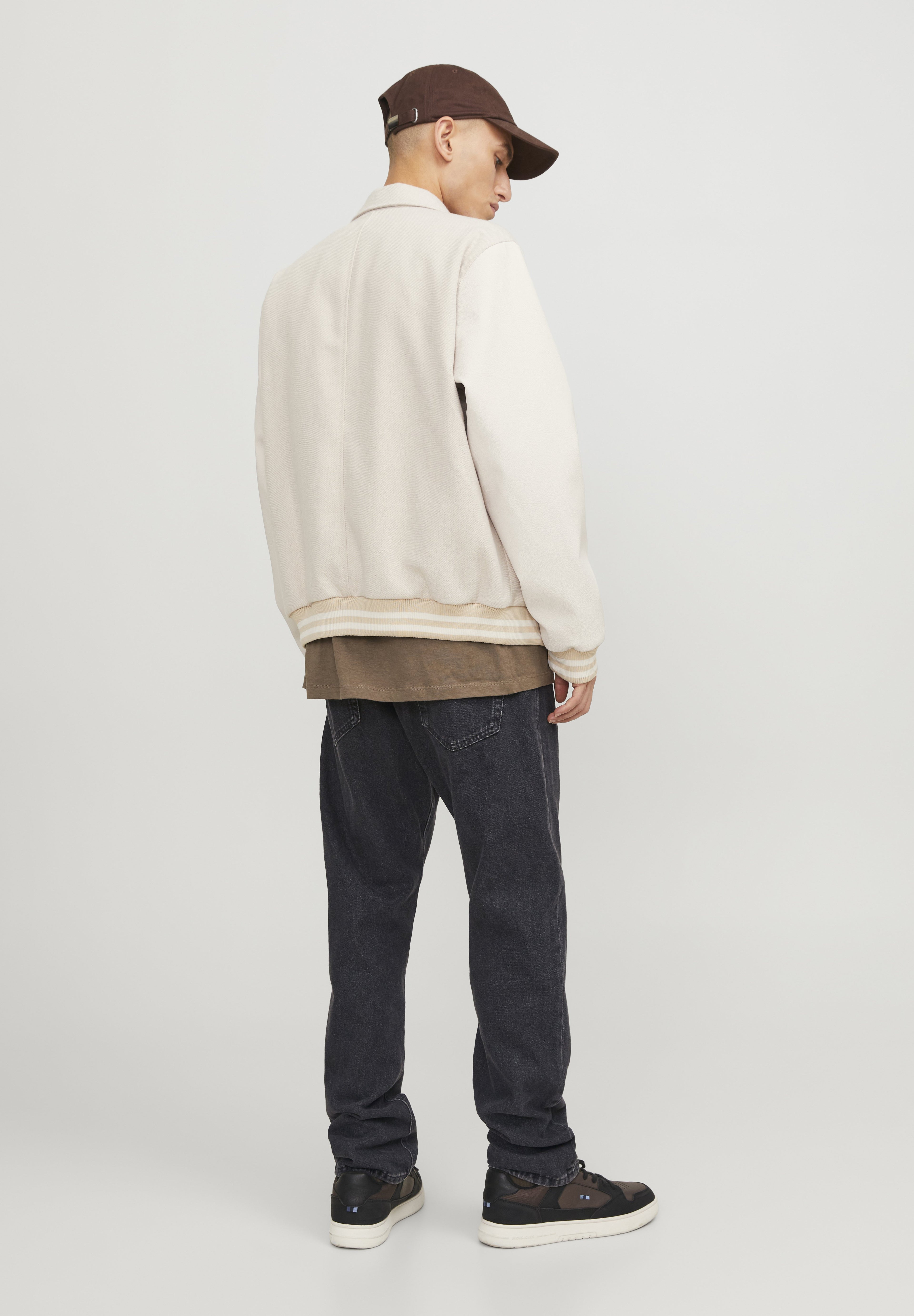 Relaxed Fit JJICHRIS JJORIGINAL SQ 737 NOOS - Jean coupe décontractée - denim noir