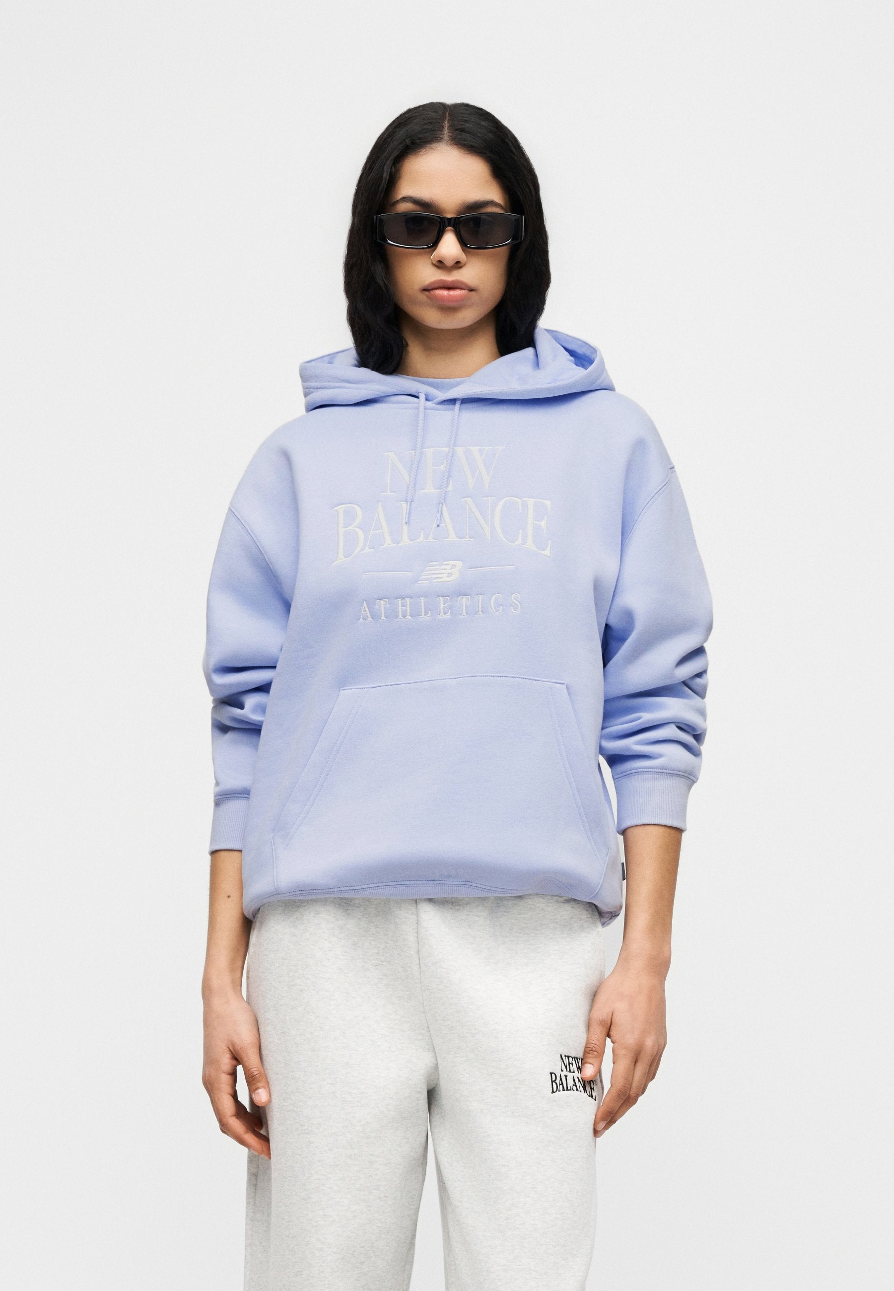 LINEAR HERITAGE HOODIE - Hoodie - lilac