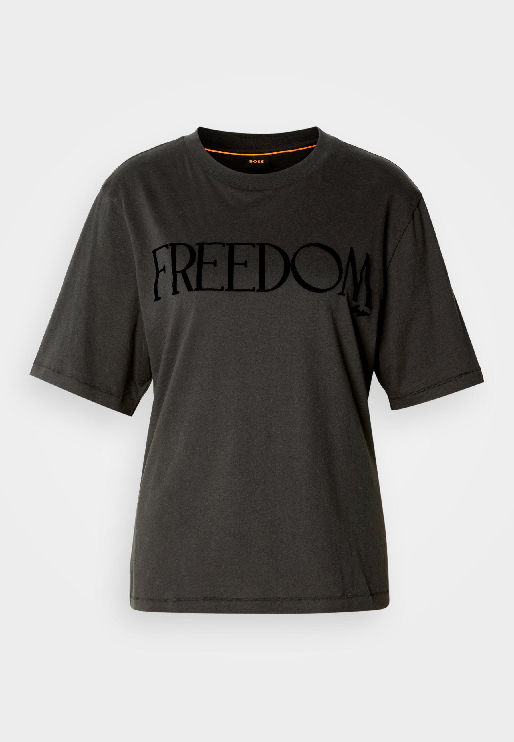EREGULAR - Print T-shirt - open grey